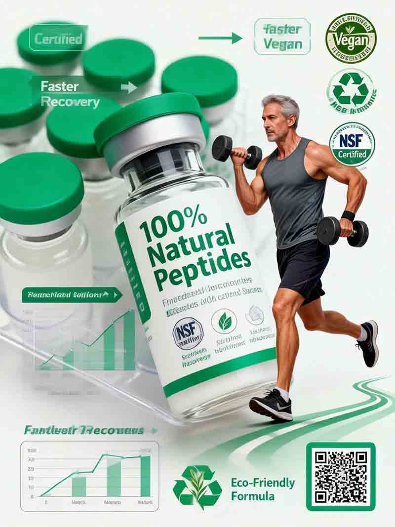 Jacqueline Maddy Shute Facebook ad: Reliable Peptides. Direct Supply.