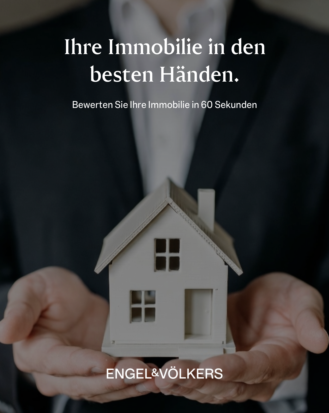 Engel & Völkers Südtirol/Alto Adige Facebook ad: Erhalten Sie Ihre digitale Immobilienbewertung