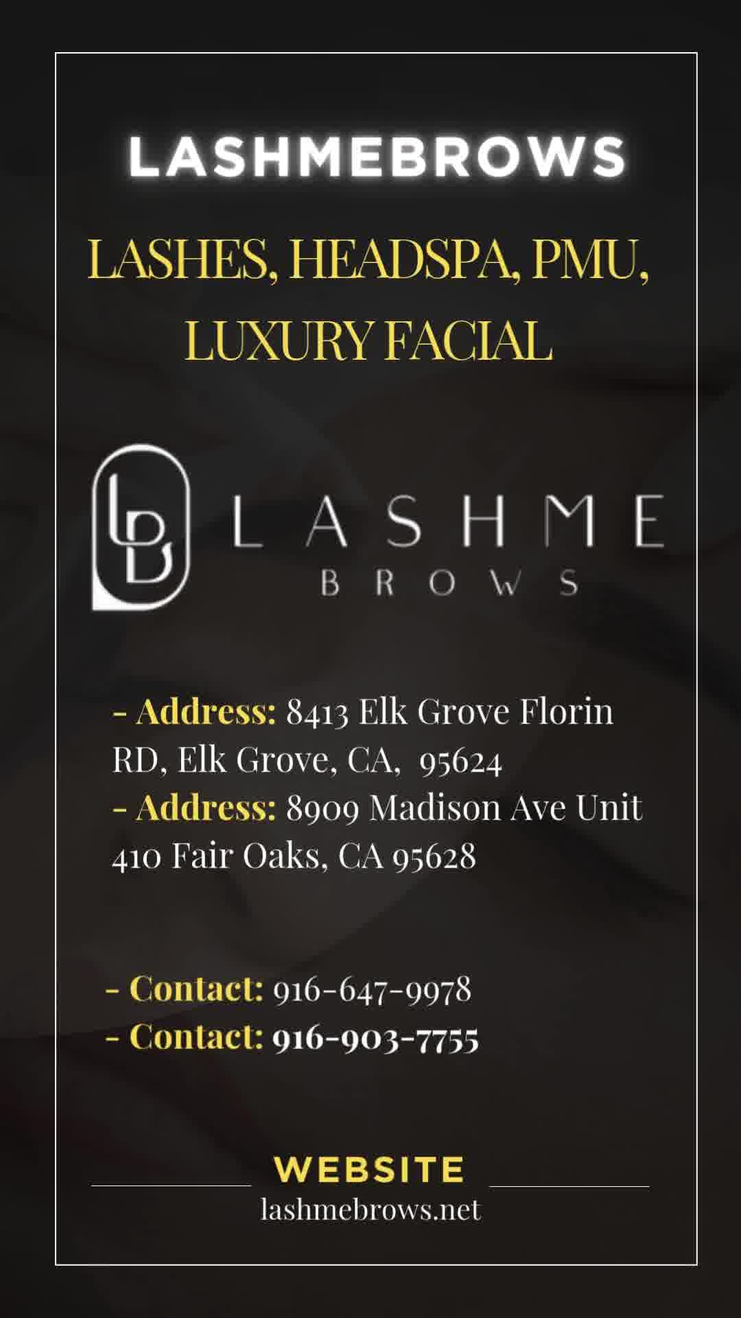 Lashme BROWS Facebook ad: Free Consultation and Discount for your first visit