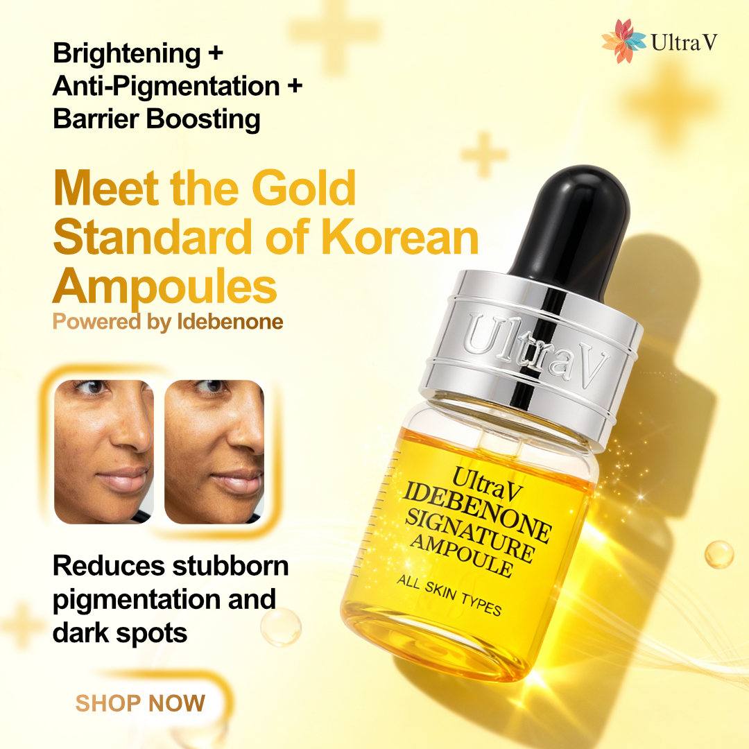 Ultra V India Facebook ad: Looking for that Korean Glass Skin glow that…
