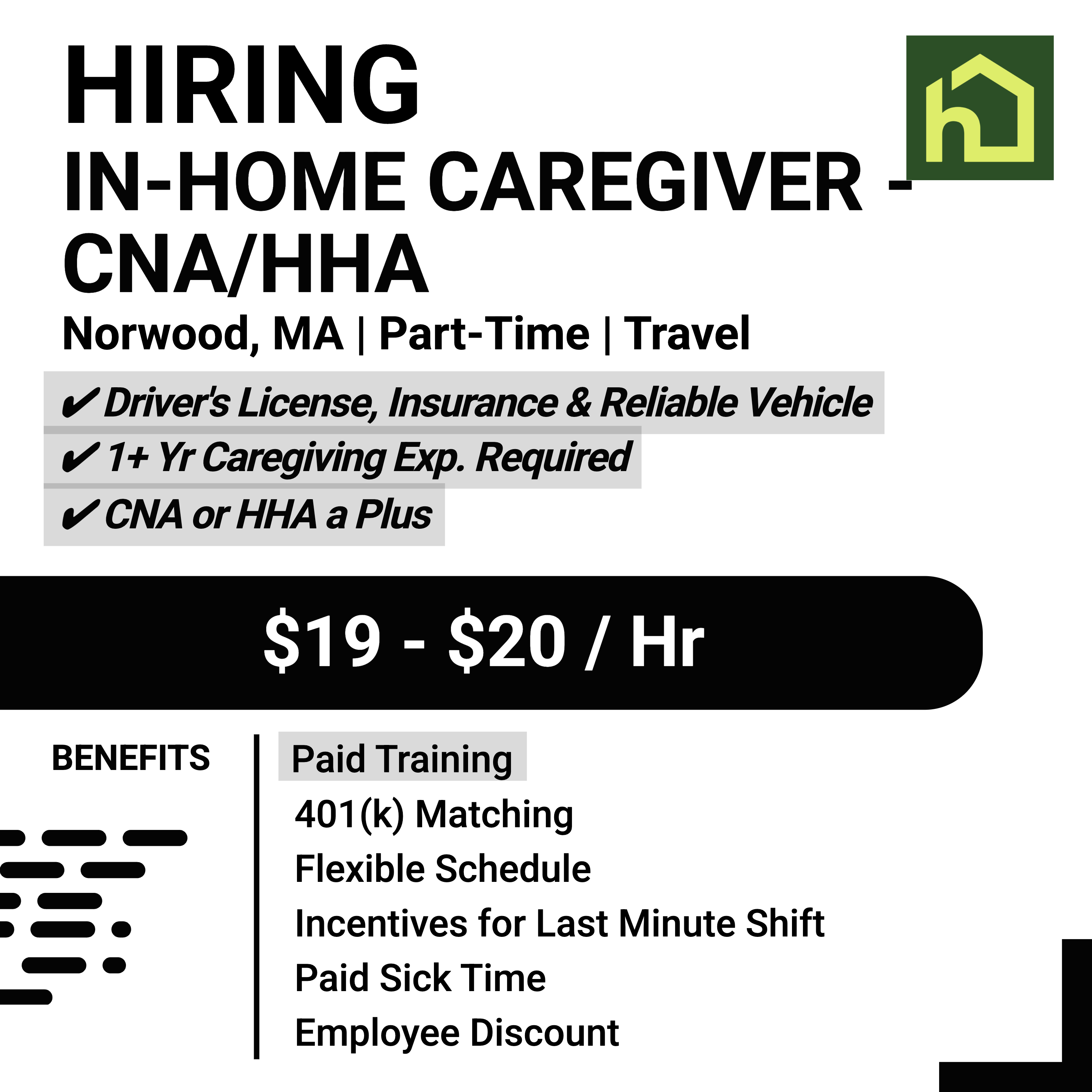 Hireline Healthcare Jobs Facebook ad