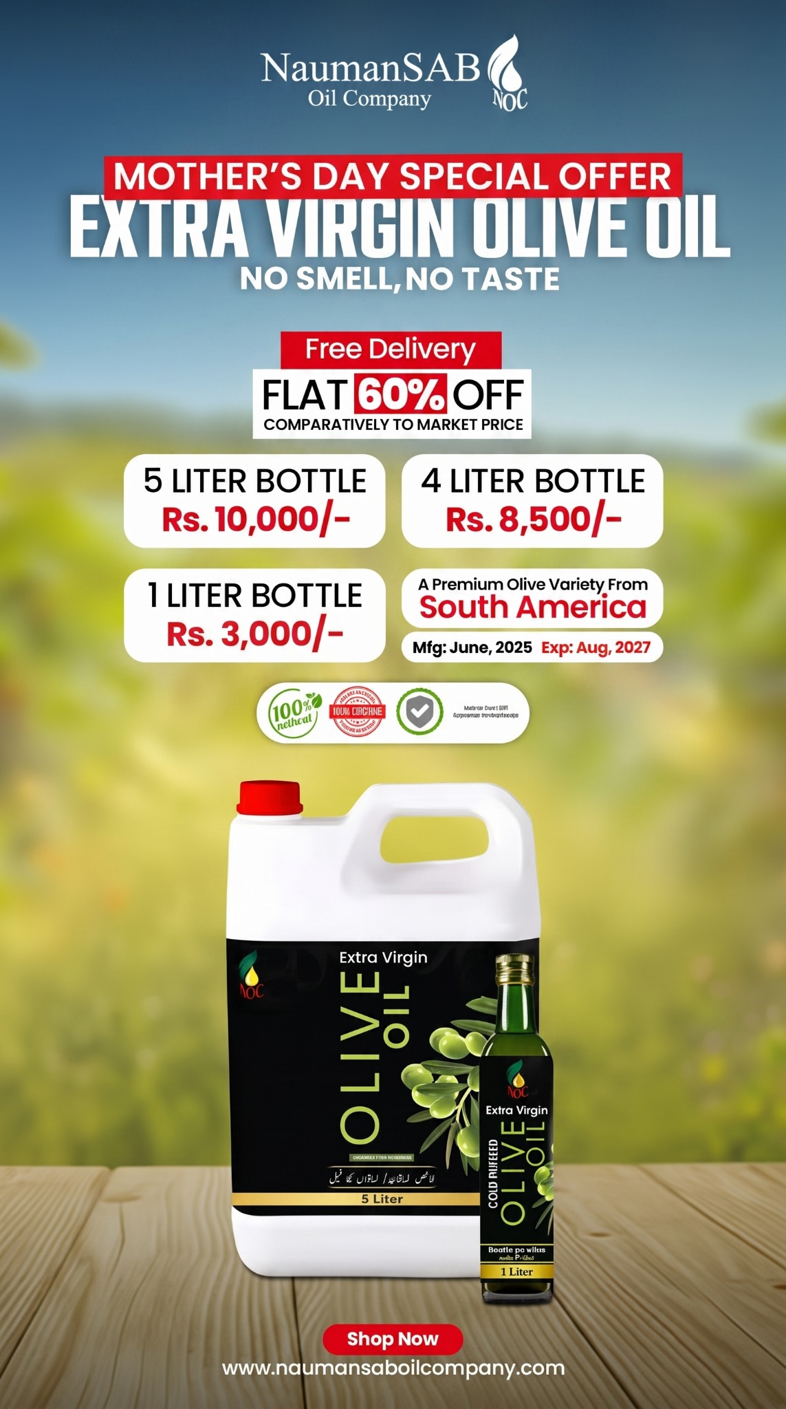 NaumanSab Oil Company Facebook ad
