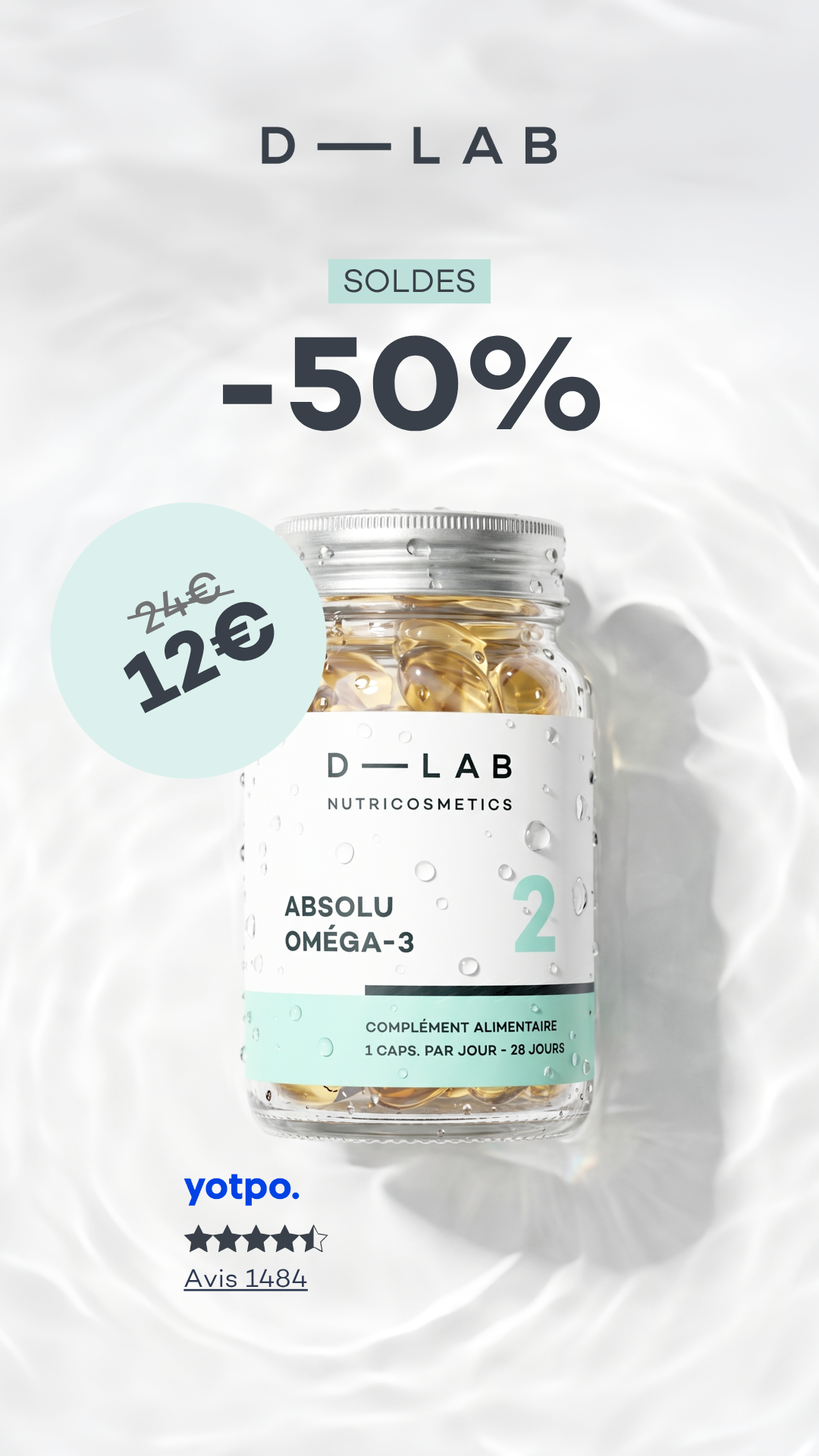 D-LAB NUTRICOSMETICS Facebook ad