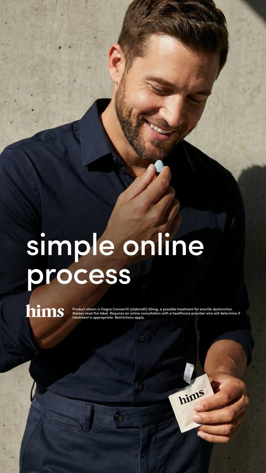 hims Facebook ad