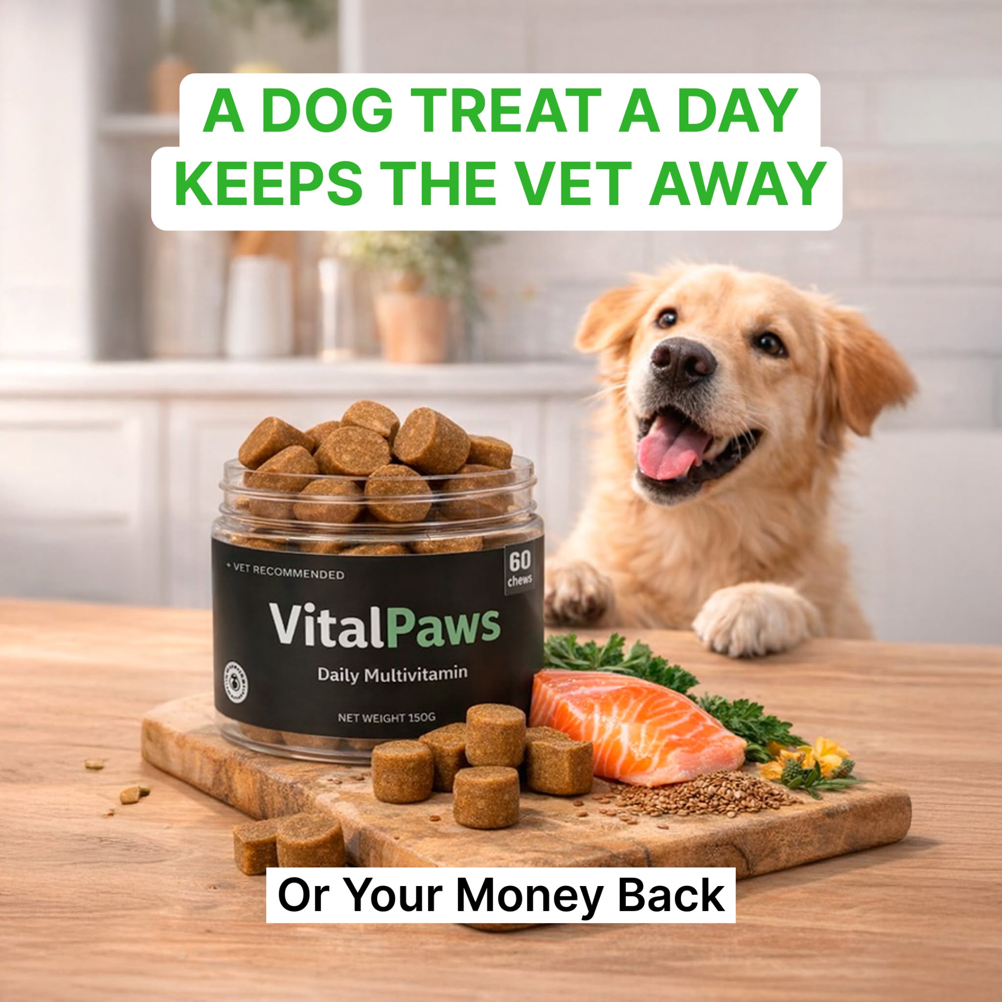 VitalPaws Facebook ad