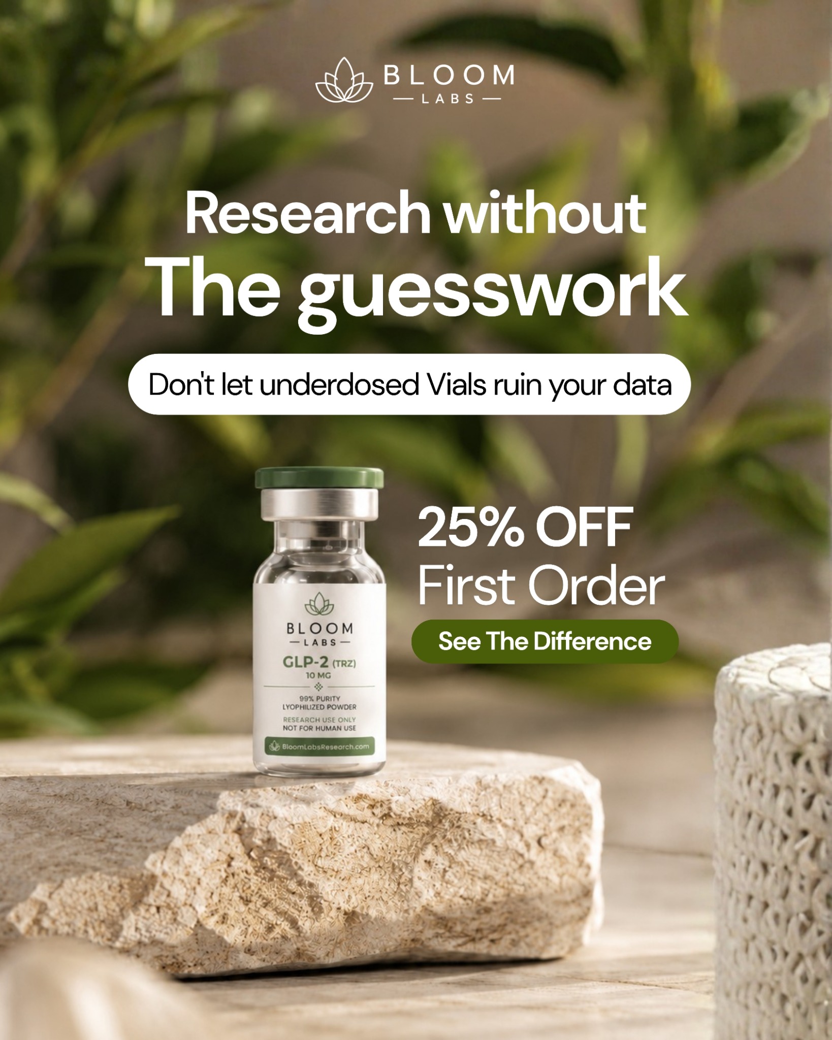 BLRS Facebook ad: Shop GLP-2
