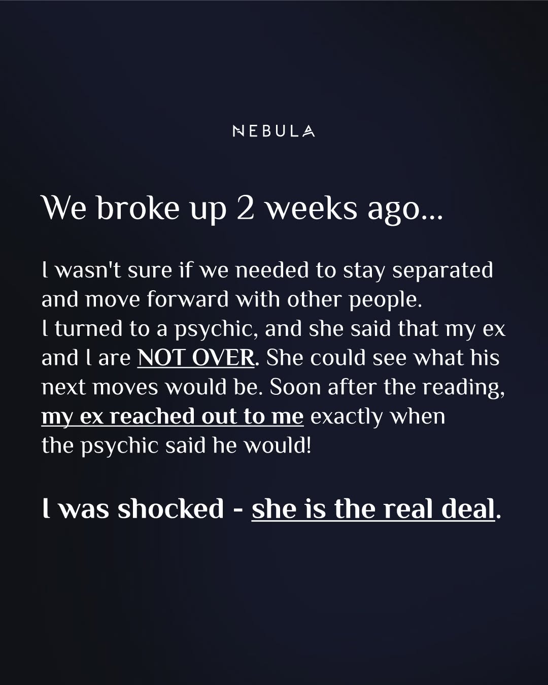Your Relationship Advisor Facebook ad