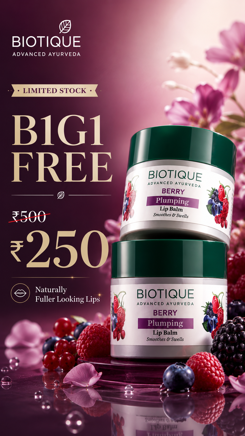 Biotique Facebook ad