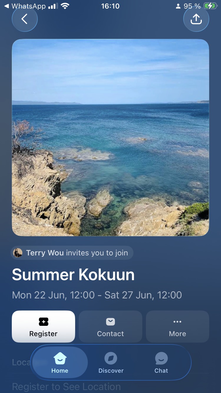 Kokuun global community Facebook ad: Summer Kokuun
