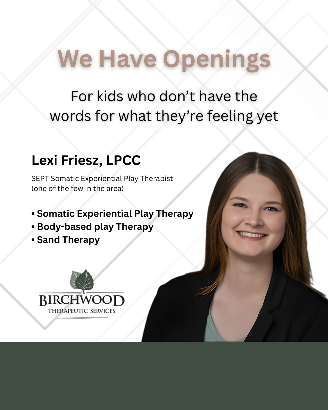 Birchwood Therapeutic Services Facebook ad