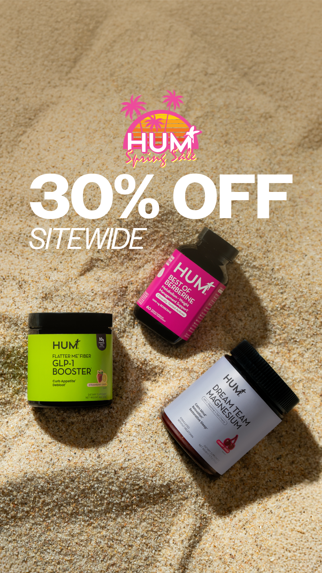 HUM Nutrition Facebook ad