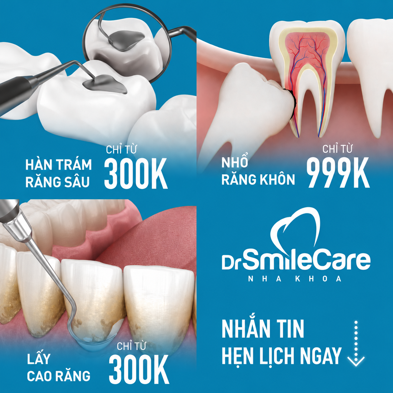 Dr Smile Care - Nha Khoa Thẩm Mỹ Facebook ad from Jun 17, 2026