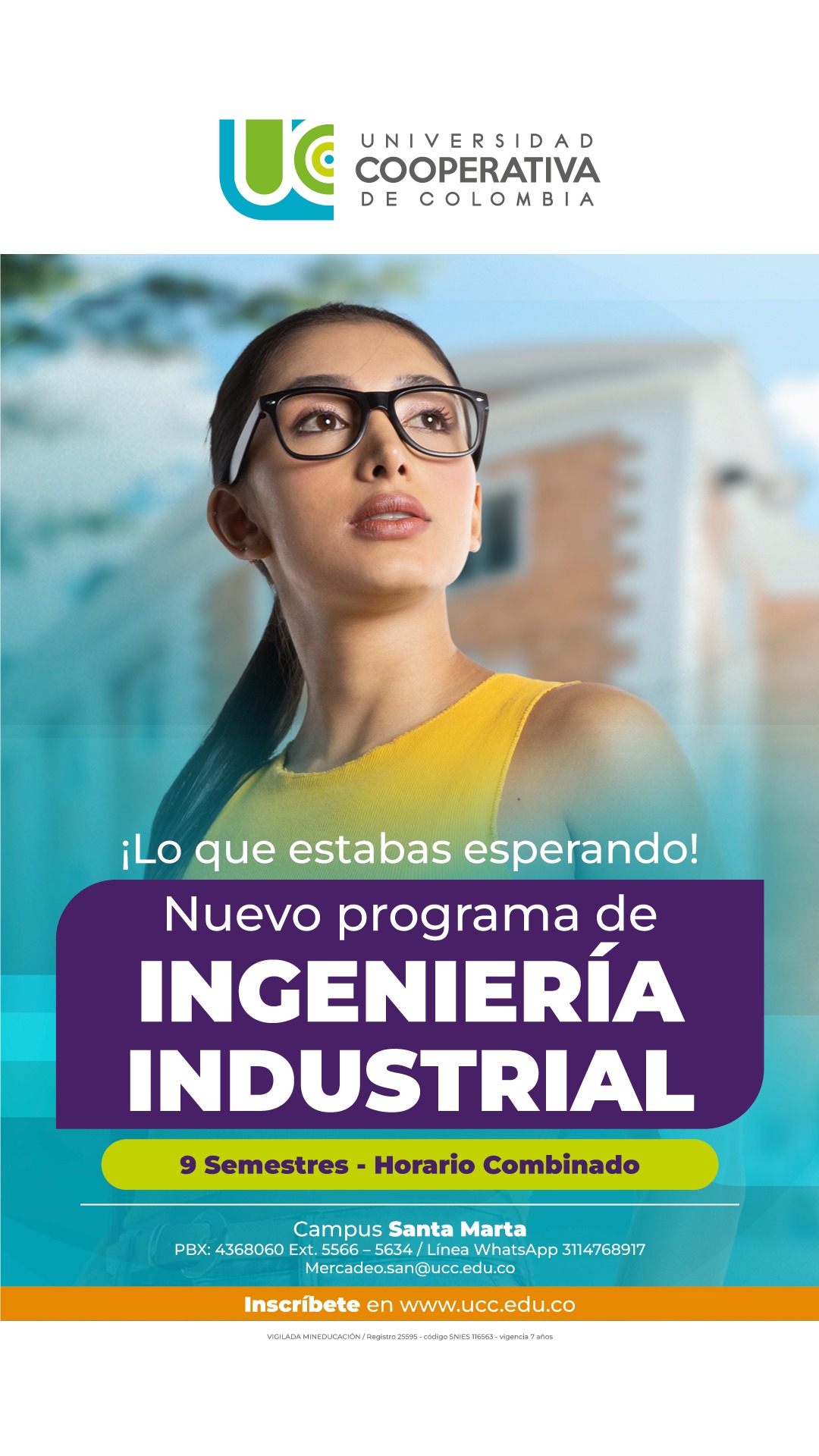 Universidad Cooperativa de Colombia Facebook ad from Jan 7, 2026