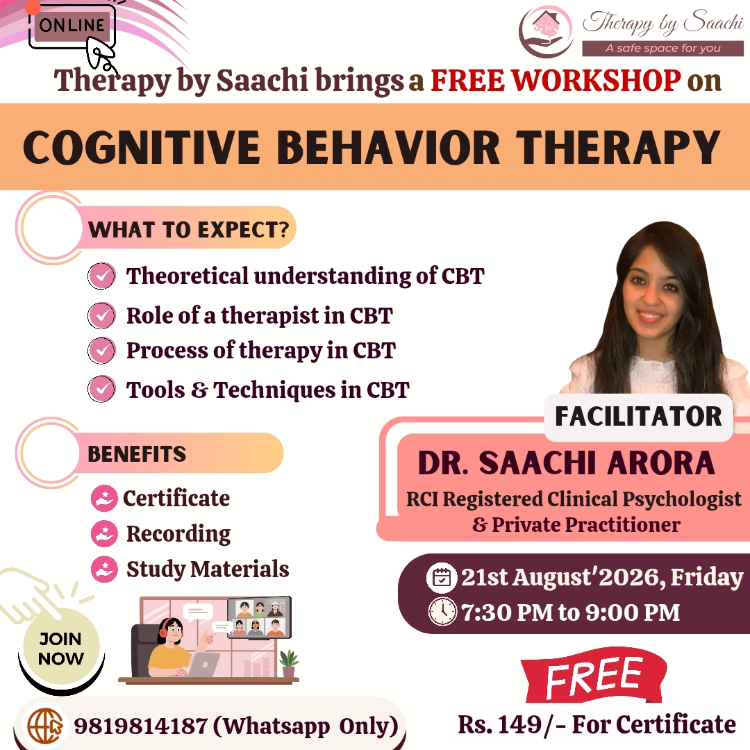 Therapy by Saachi Facebook ad: Instagram