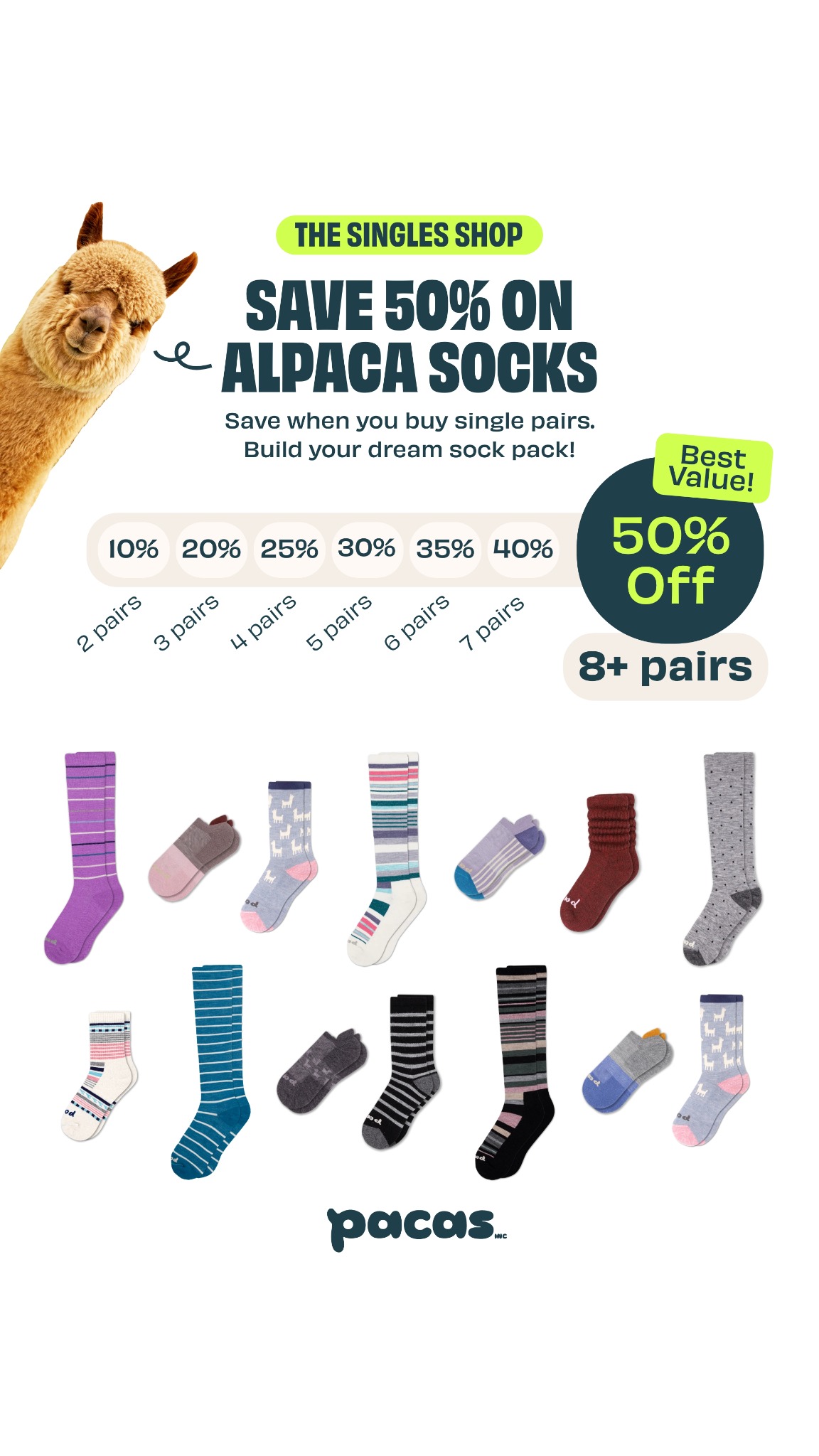 Pacas Facebook ad