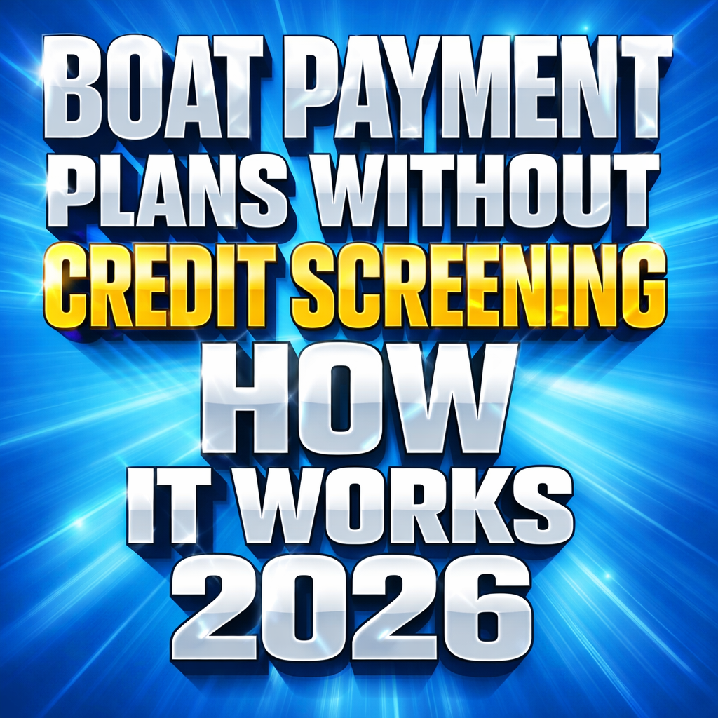 Daily Clever Facebook ad: Boat Payment Plans Without Credit Screening - How It Works…
