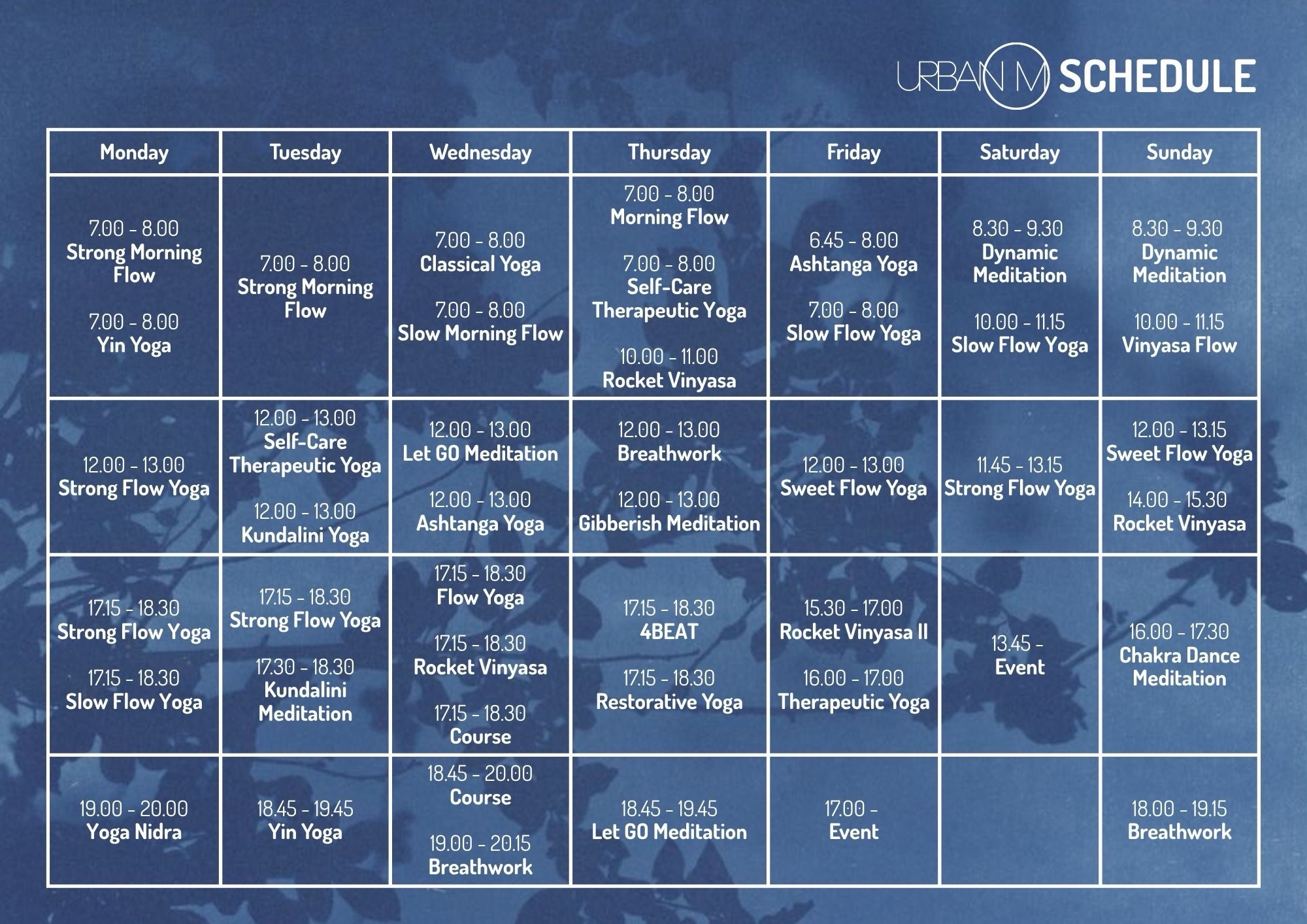 Urban OM Stockholm Facebook ad: Trial Memberships | Try Urban Om Yoga Stockholm