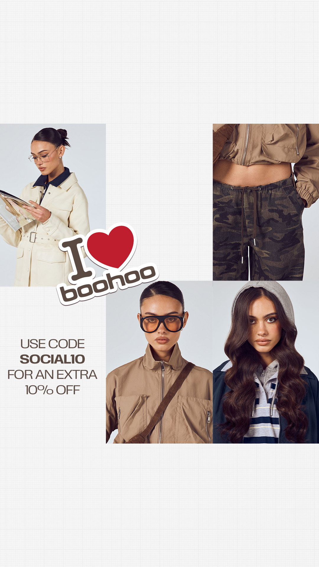 boohoo.com Facebook ad