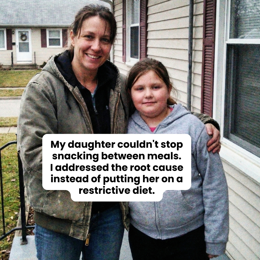 Empowered Motherhood Facebook ad: If she is always snacking.read this