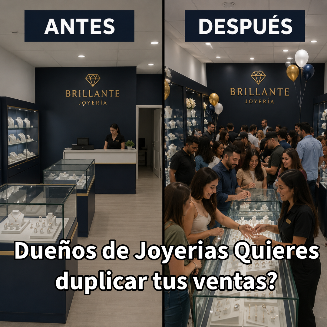 Future Cut Media - Raul Camarena Facebook ad: Quieres duplicar tus ventas de joyas?