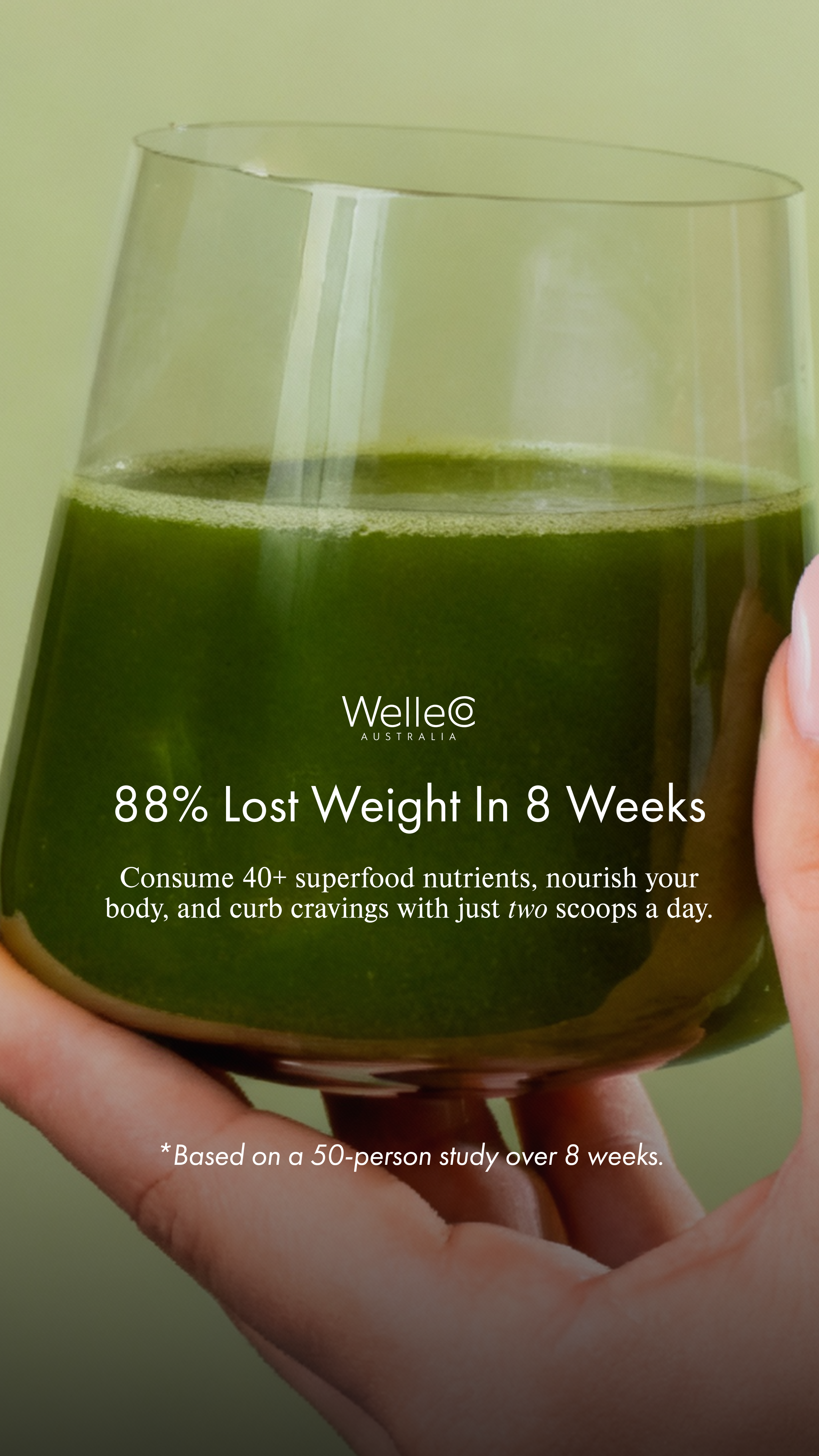 WelleCo Facebook ad