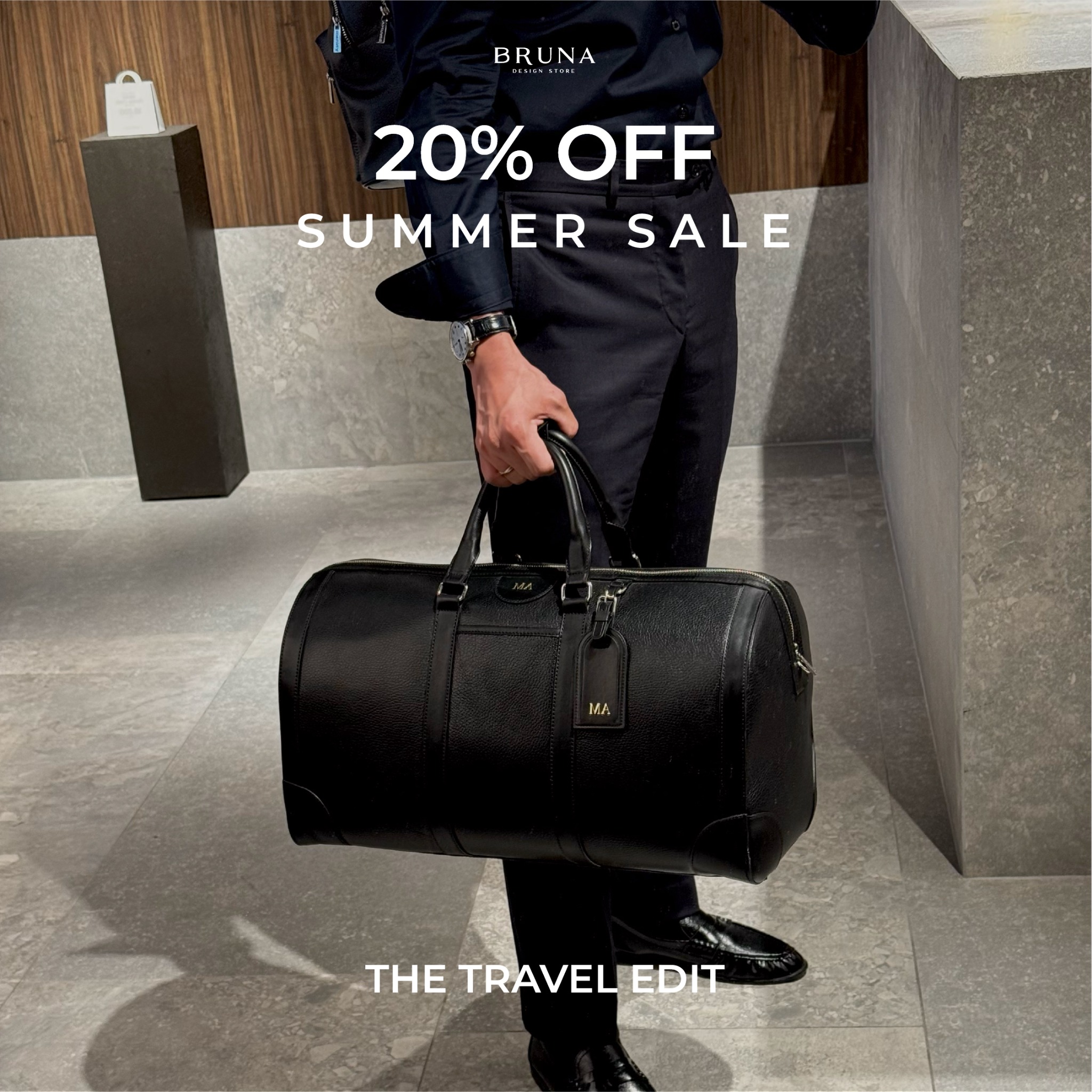 Bruna Design Store Facebook ad from Aug 14, 2026