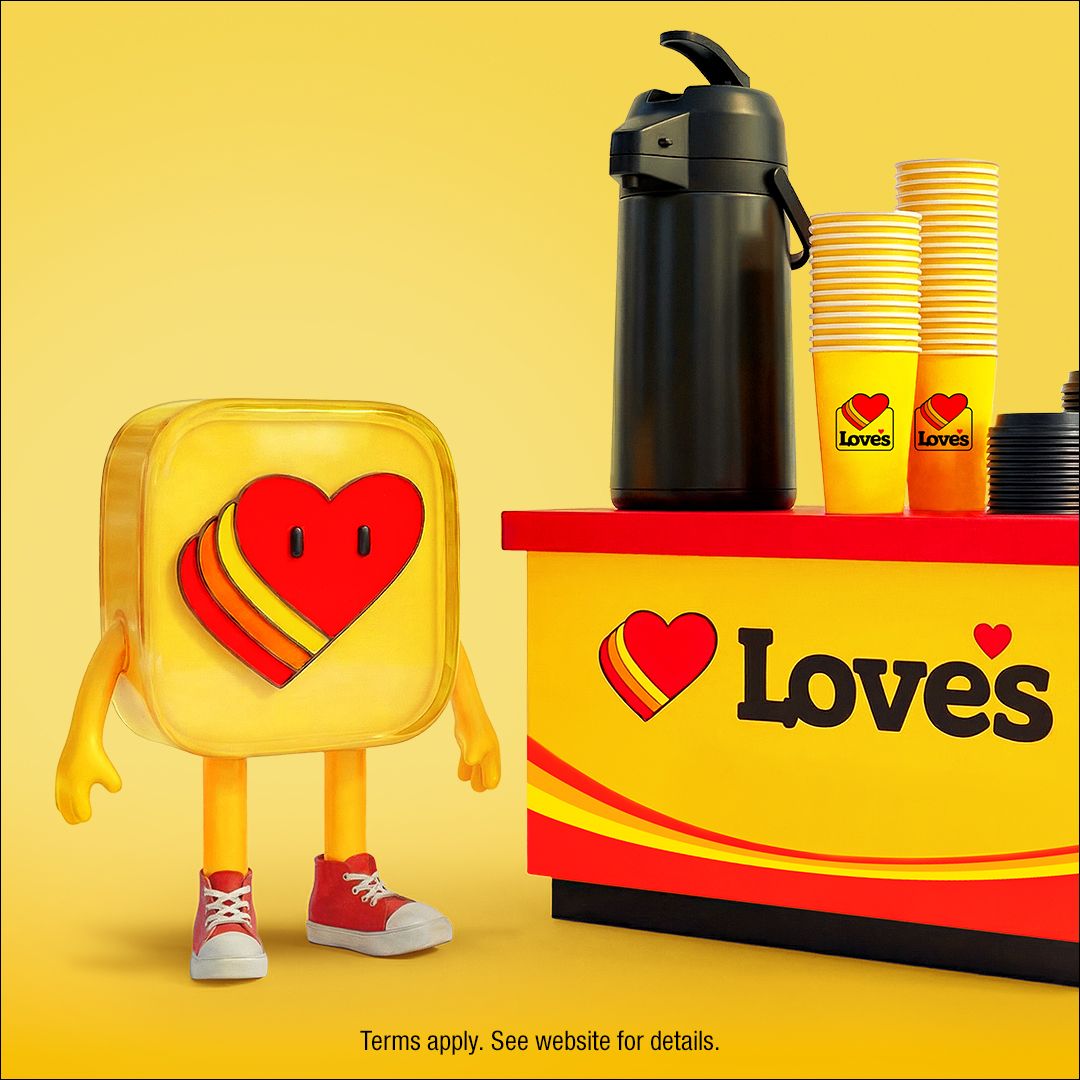 Love's Travel Stops Facebook ad