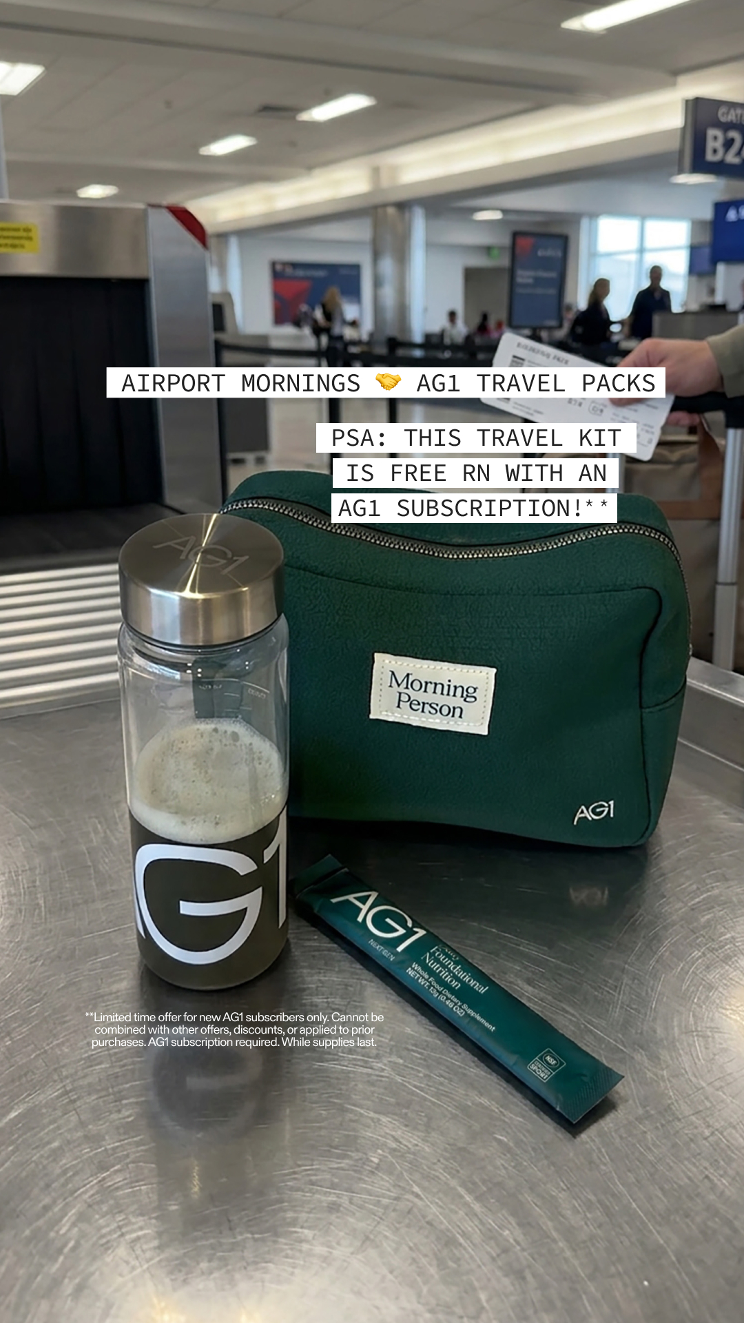 AG1 by Athletic Greens Facebook ad