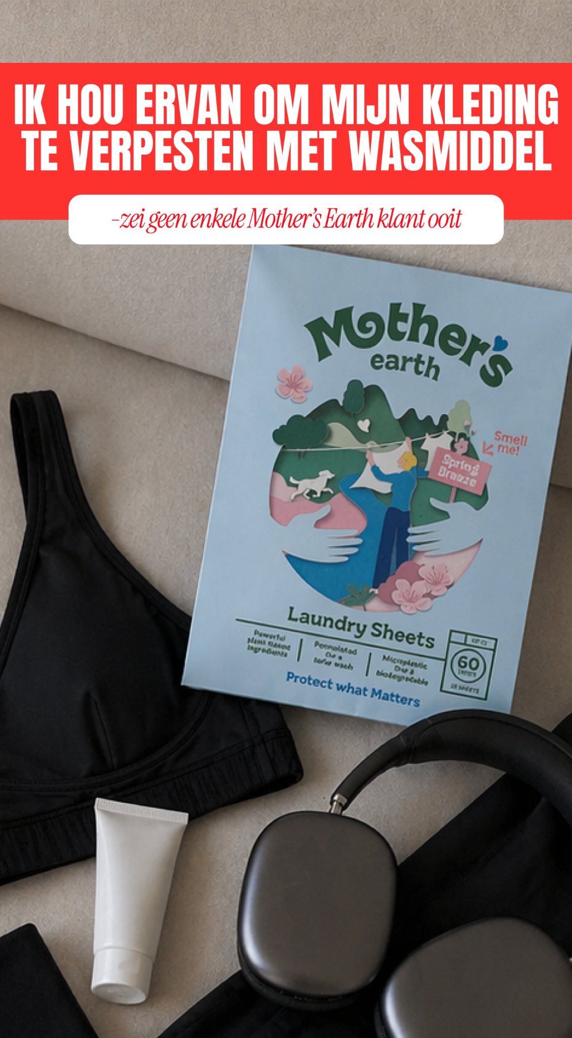 Mothers Earth Facebook ad