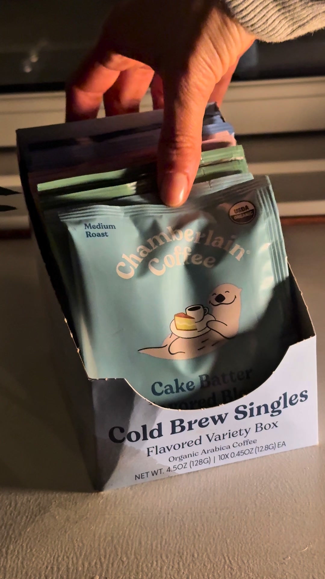 Chamberlain Coffee Facebook ad: Barista-level cold brew. Just add water.
