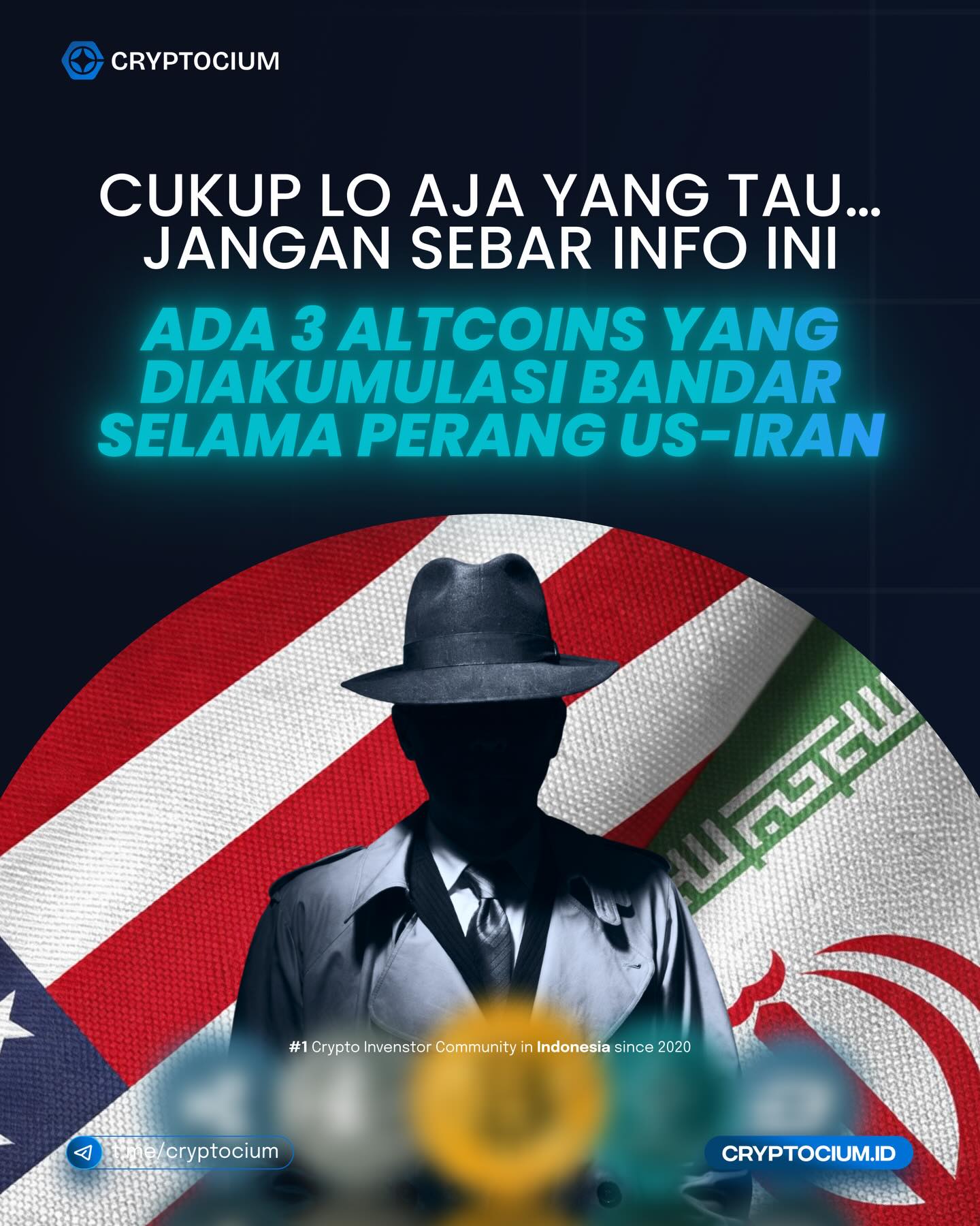 Cryptocium Facebook ad