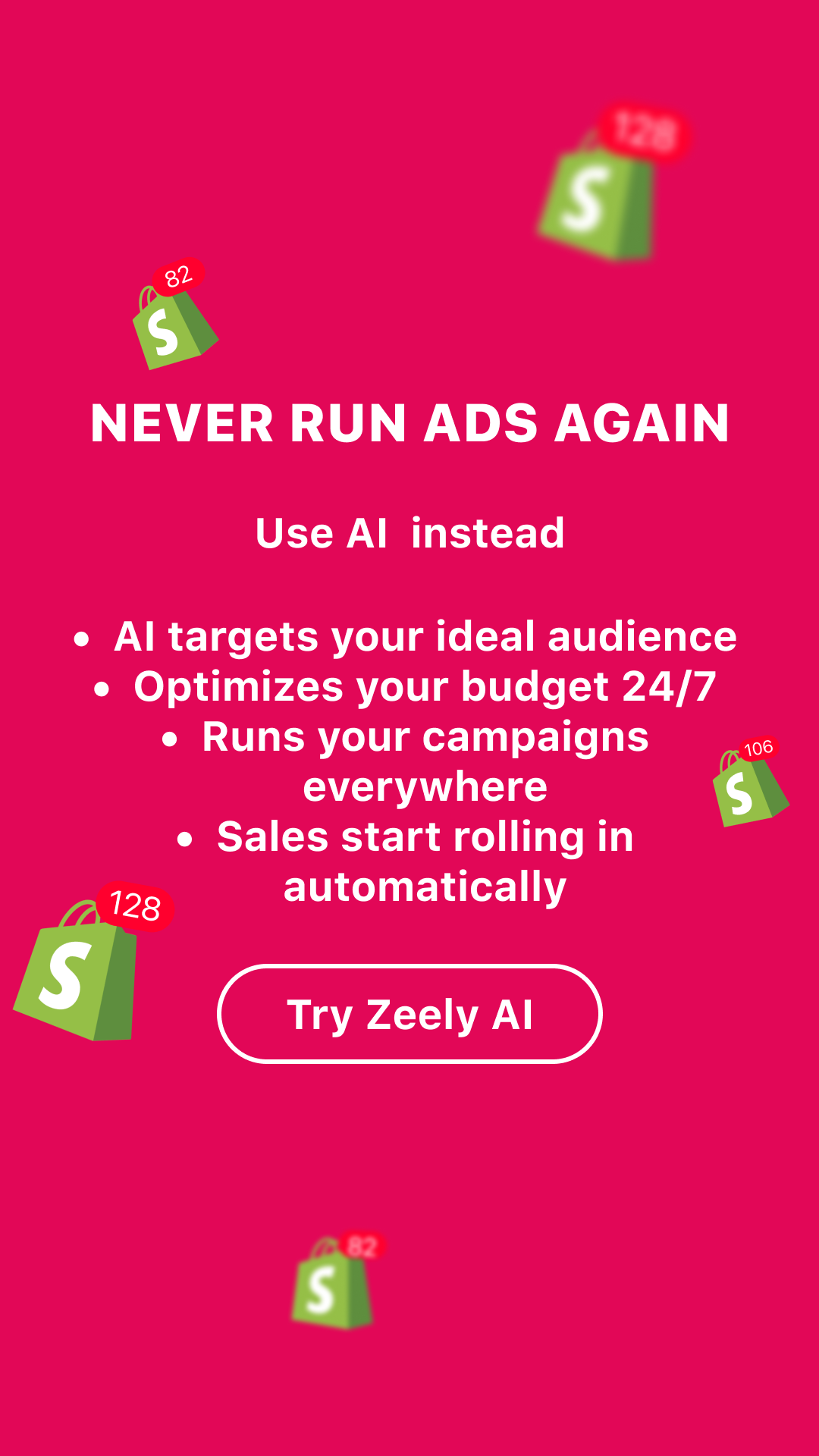 Zeely: Grow Sales with AI Facebook ad
