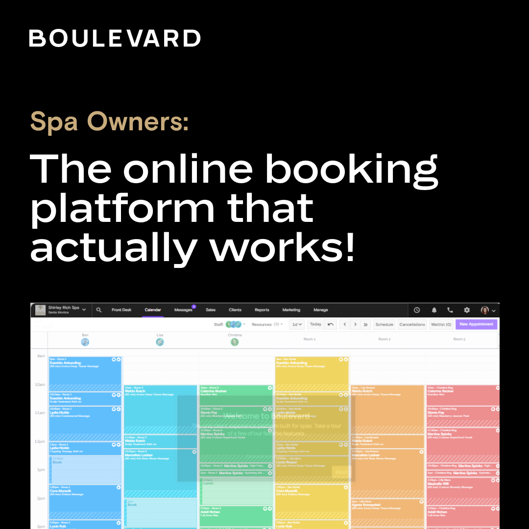 Boulevard Facebook ad