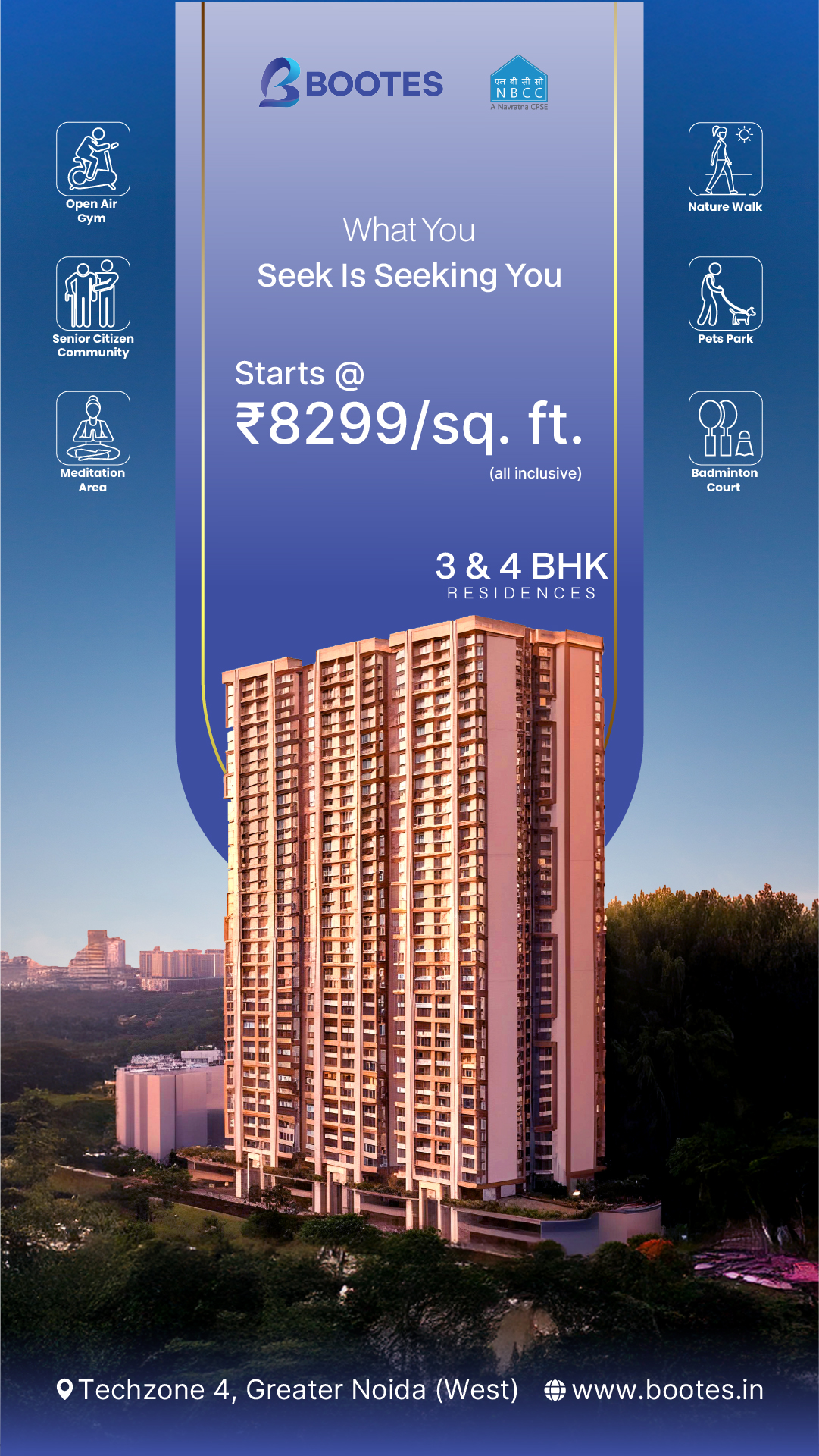 Bootes Living Facebook ad from Mar 30, 2026