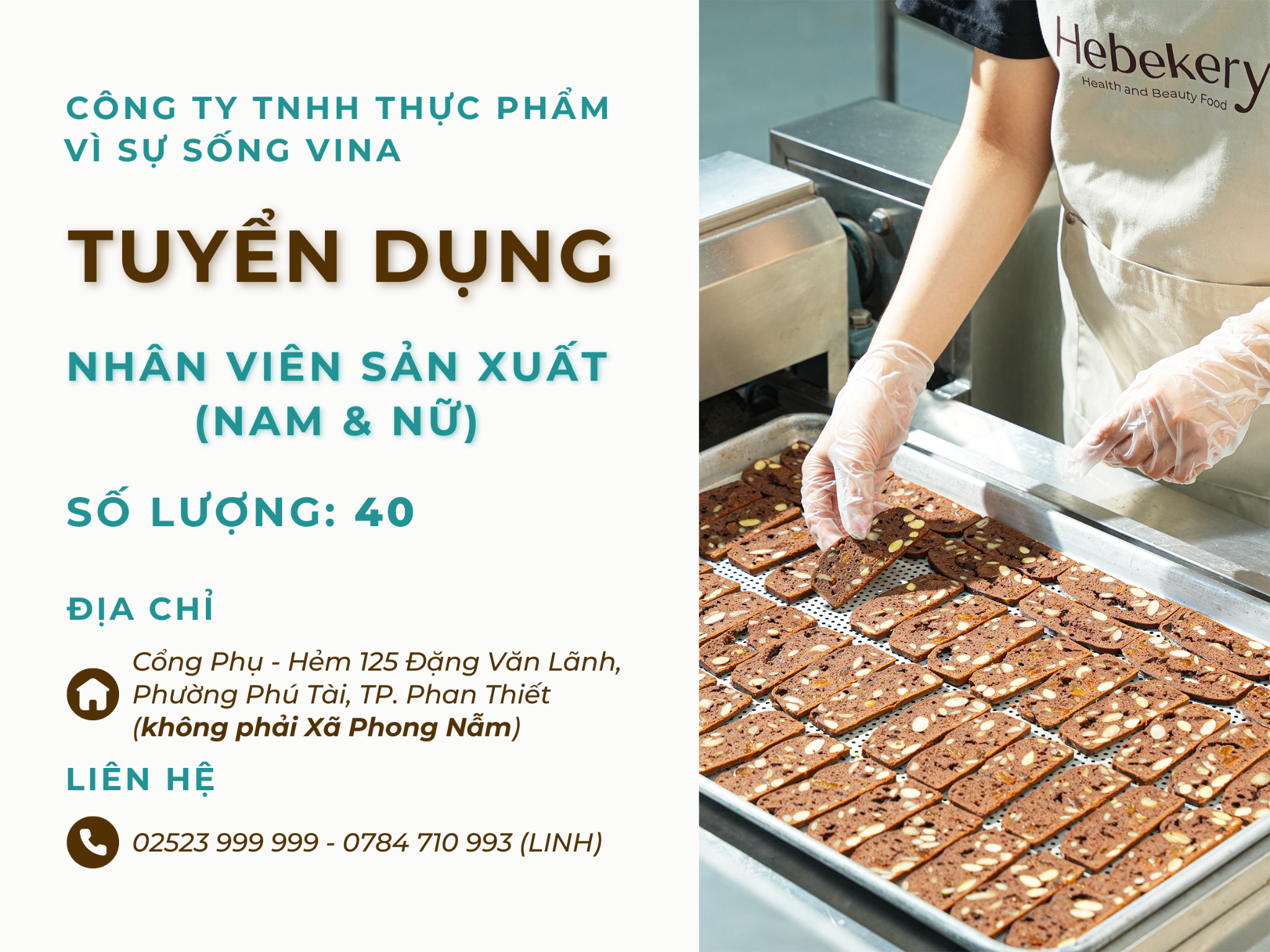 Hebekery - Health & Beauty Foods Facebook ad: Cơ Hội Việc Làm Với Mức Lương Hấp Dẫn
