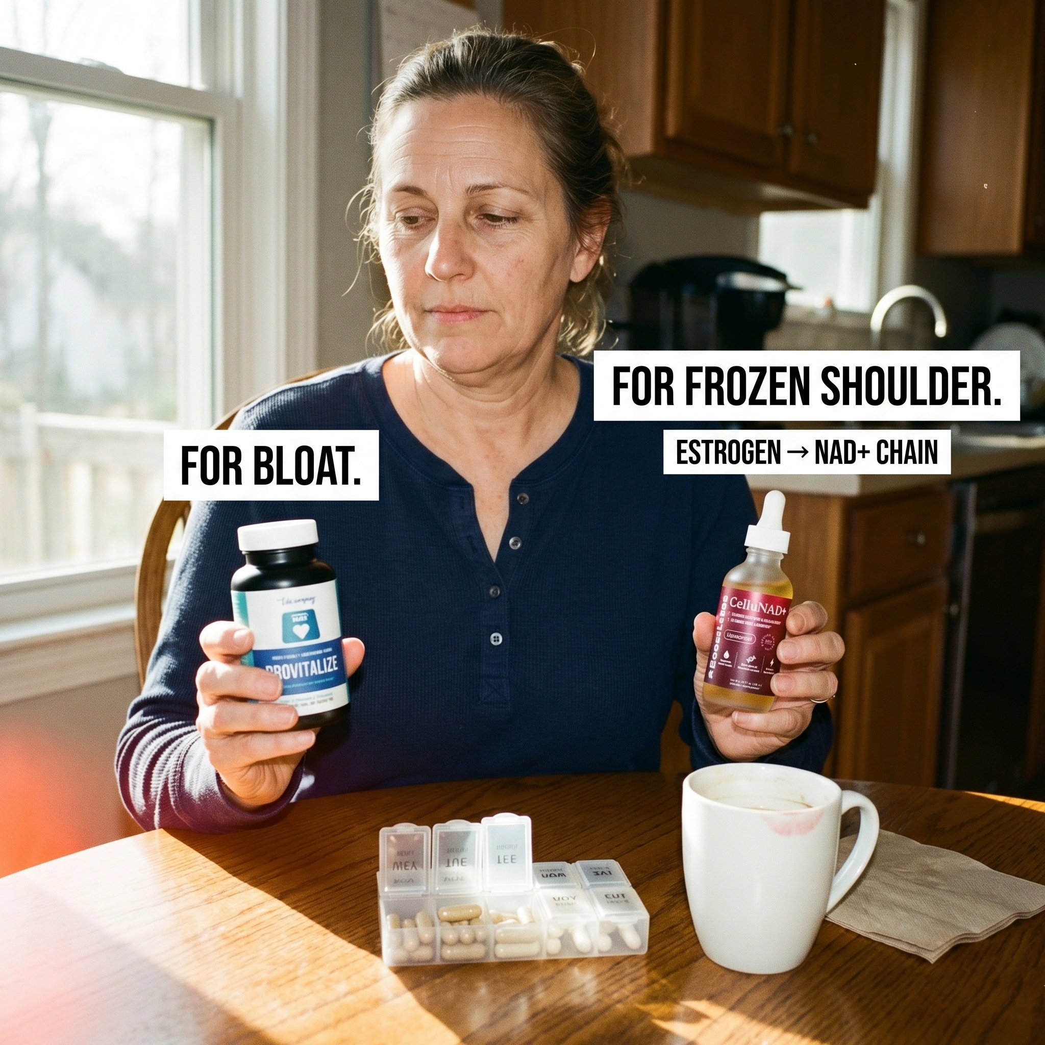 Menopause Diaries Facebook ad