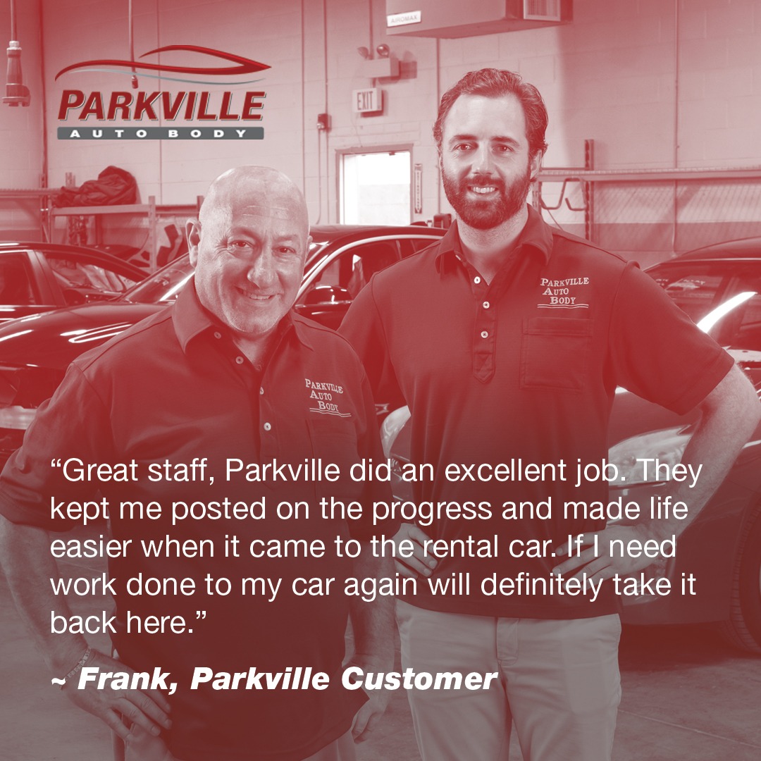 Parkville Auto Body Inc Facebook ad from Apr 1, 2024