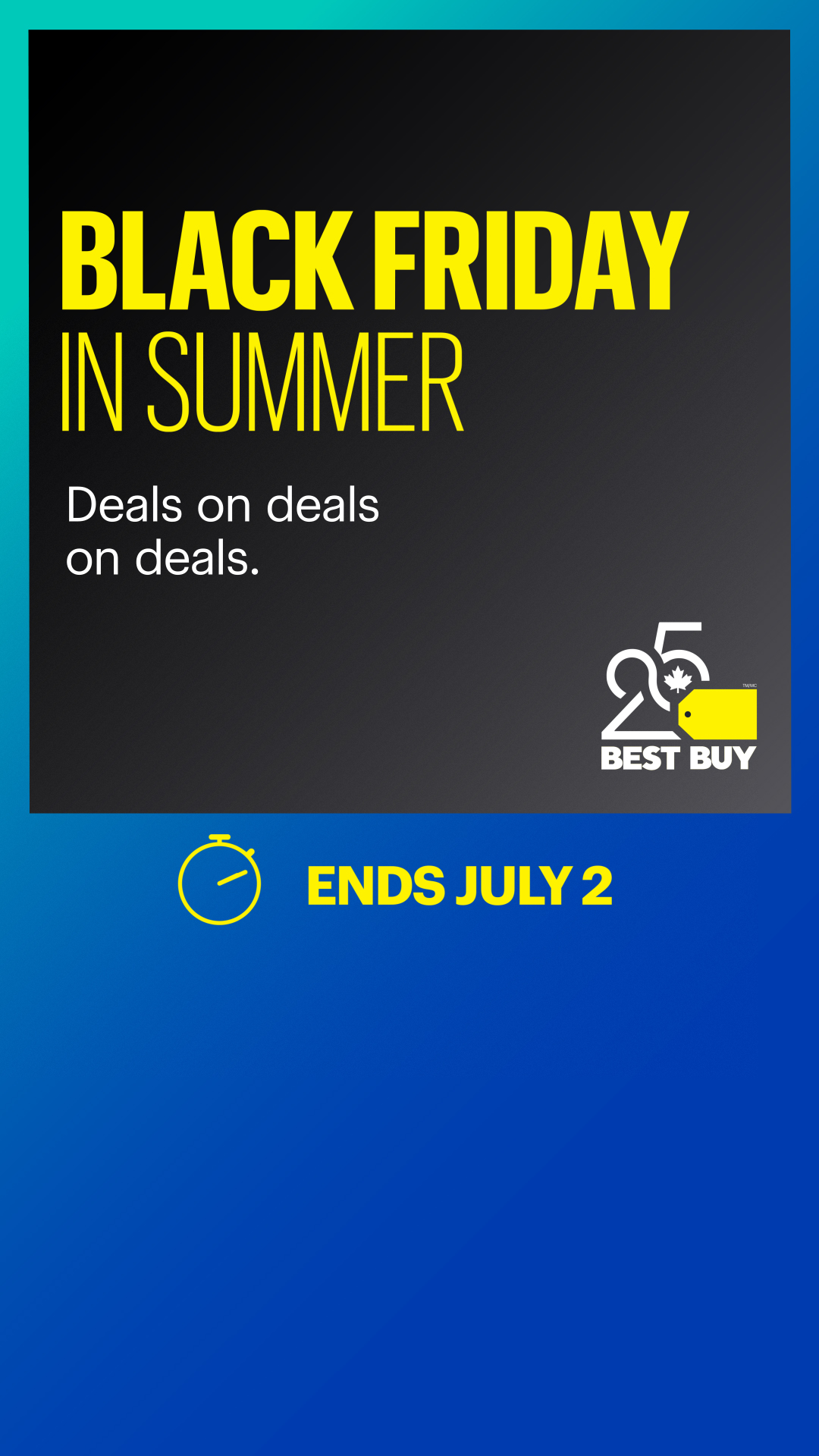 Best Buy Canada Facebook ad
