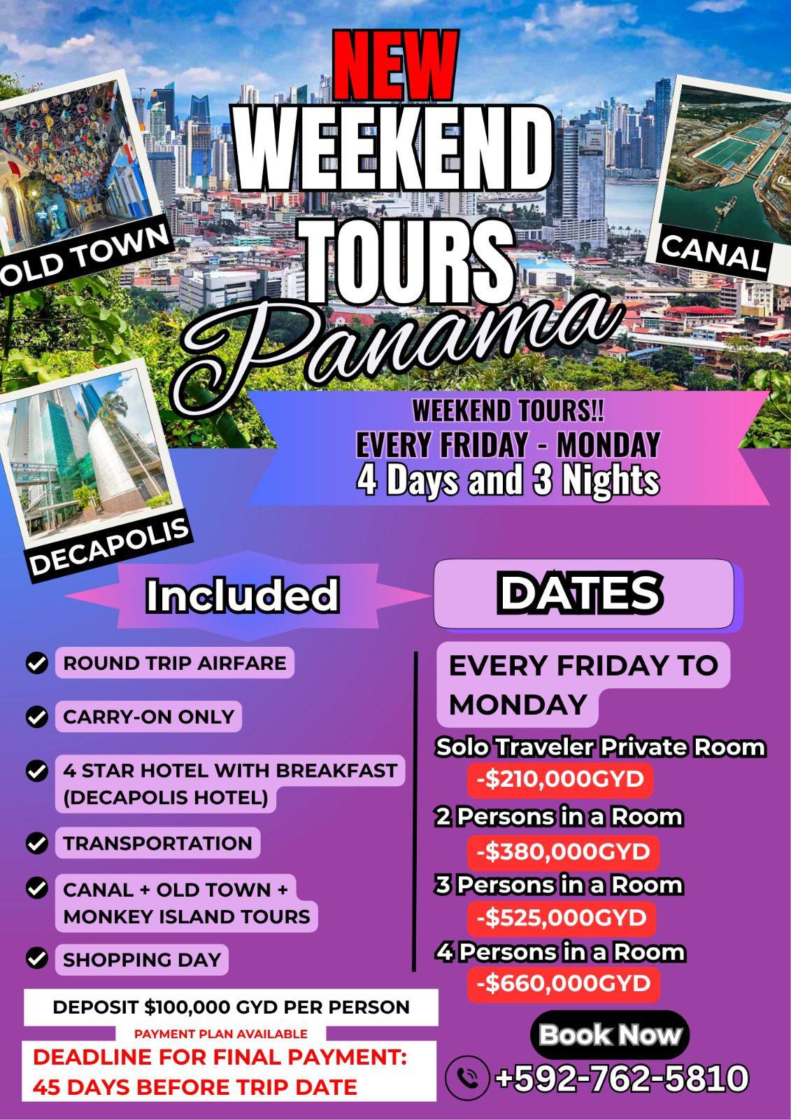 MISTA Concierge Travel CO. Facebook ad