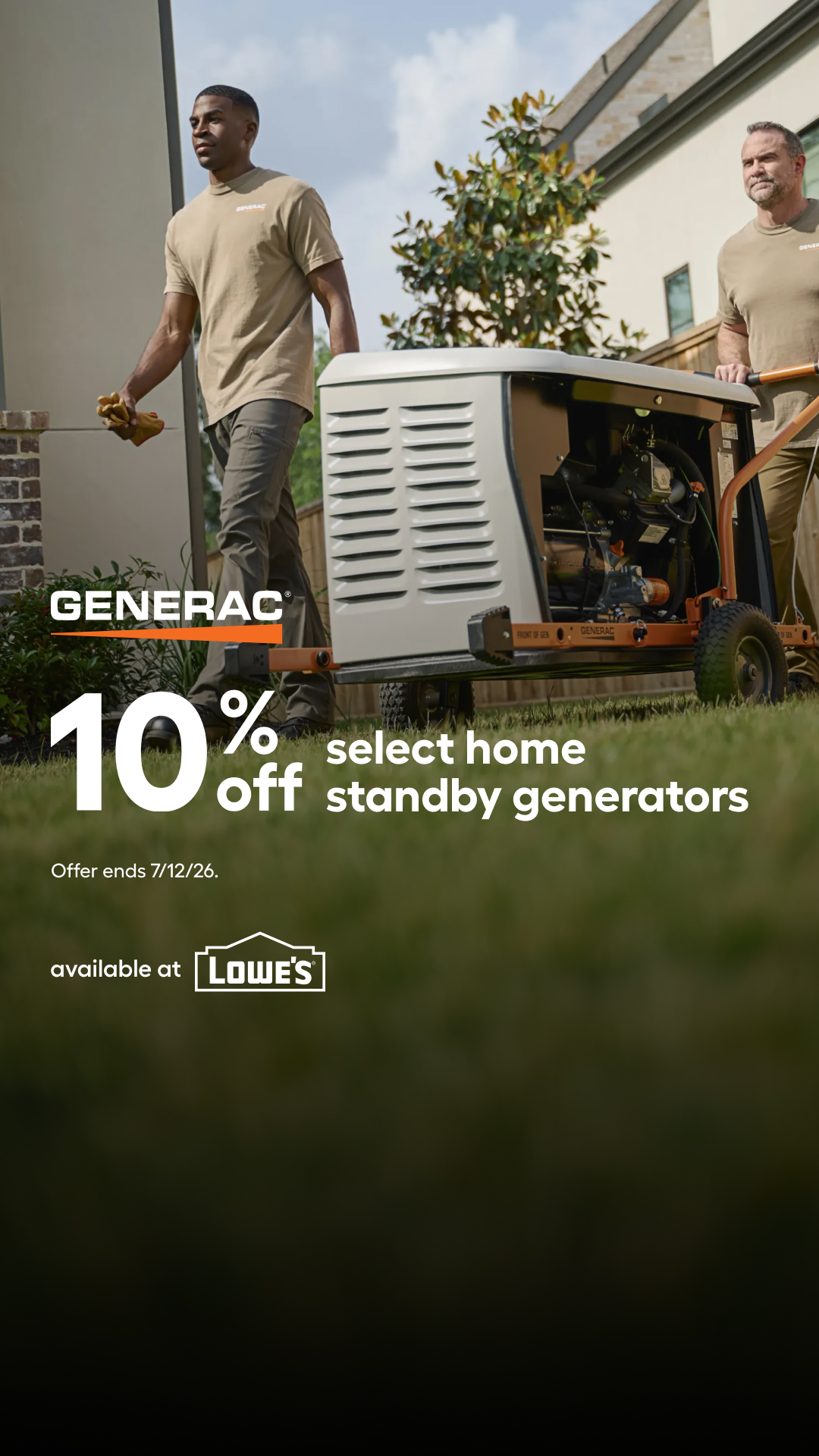 Lowe's Home Improvement Facebook ad