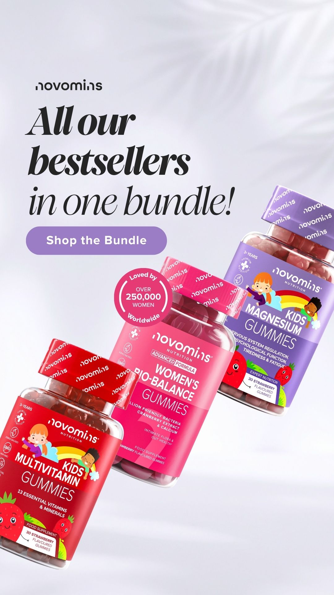 Novomins Nutrition Facebook ad