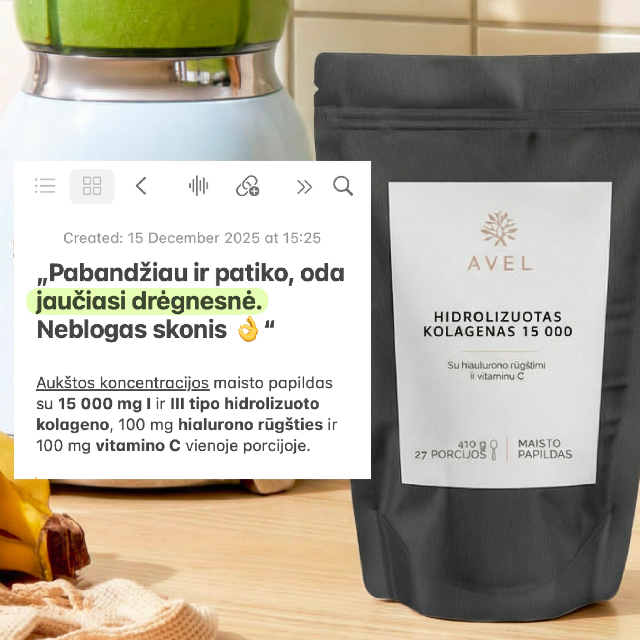 Premium Maisto Papildai Facebook ad