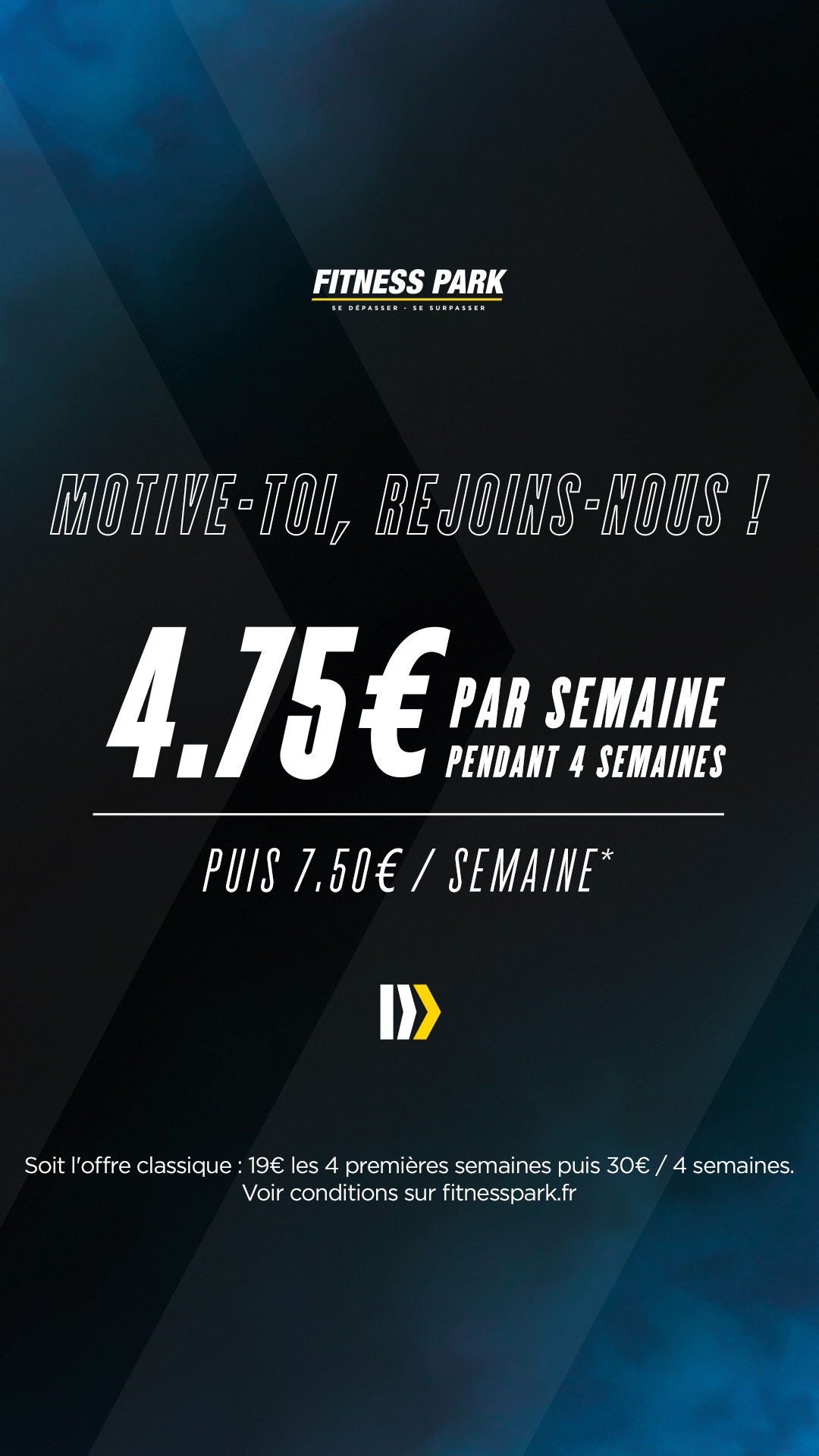 Fitness Park Facebook ad