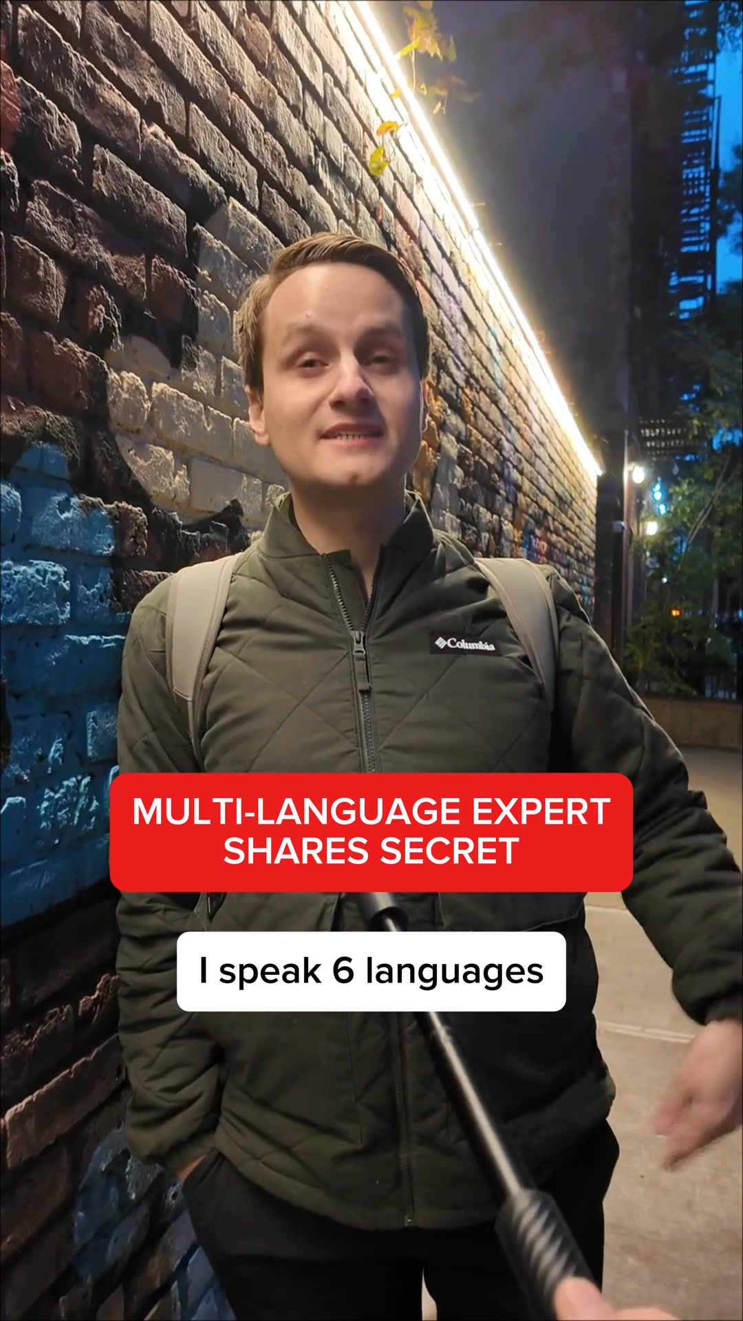 Jumpspeak Facebook ad: Learn a New Language By Actually Speaking It