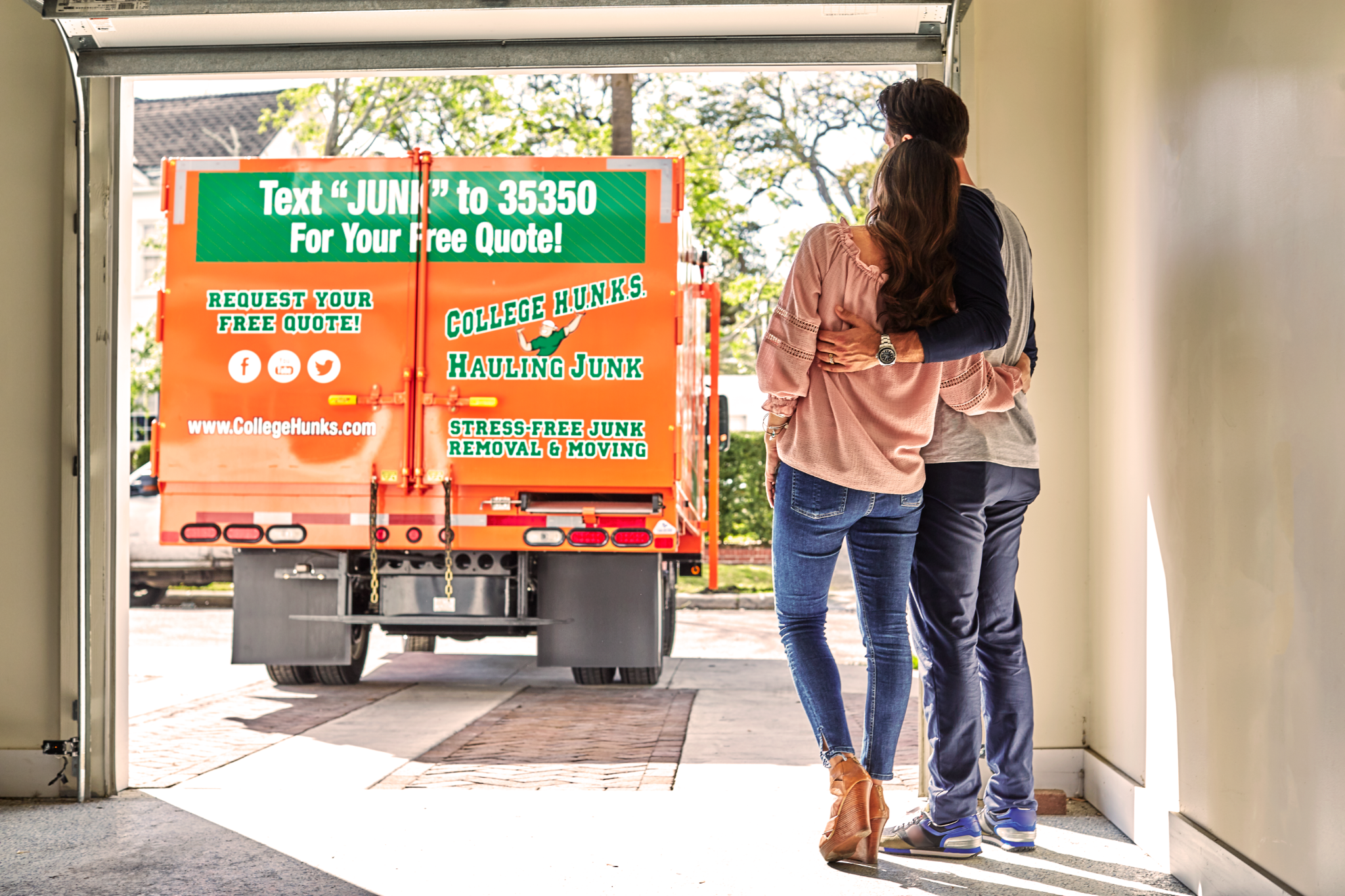 College Hunks Hauling Junk and Moving San Diego Facebook ad