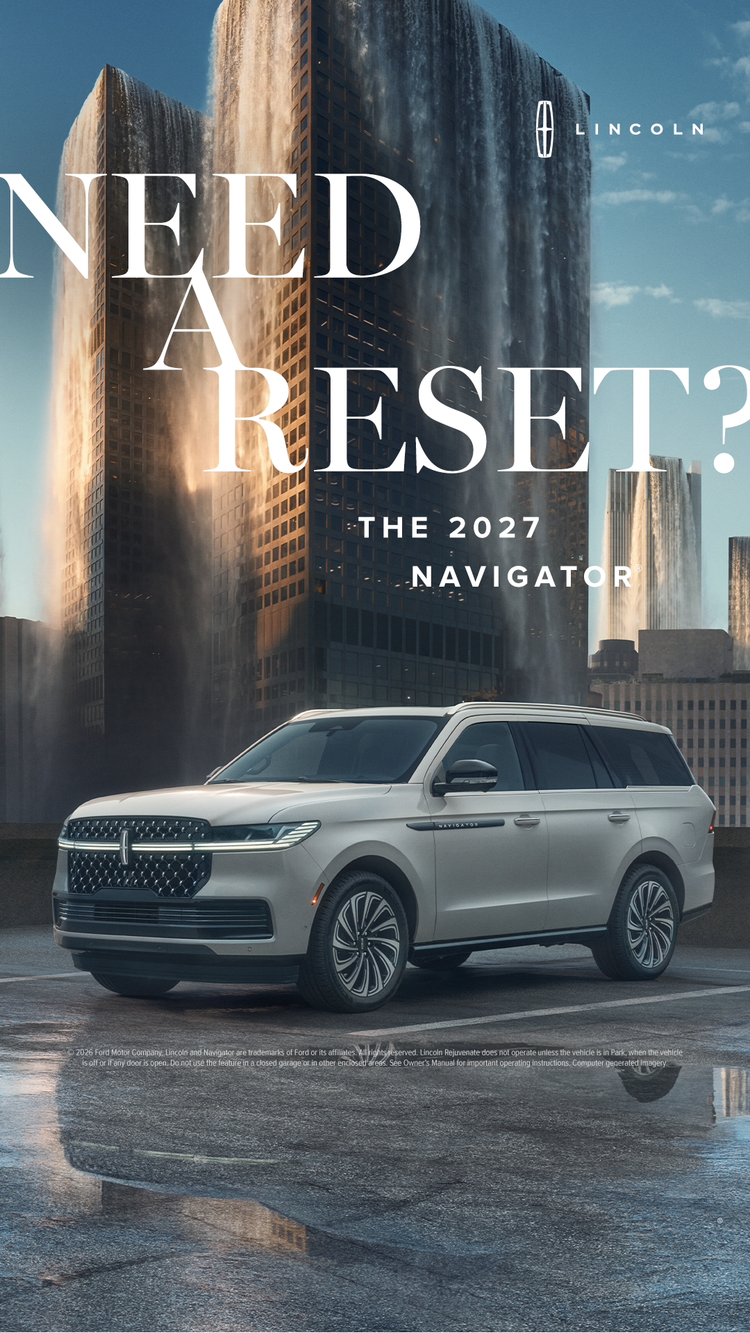 Lincoln Facebook ad