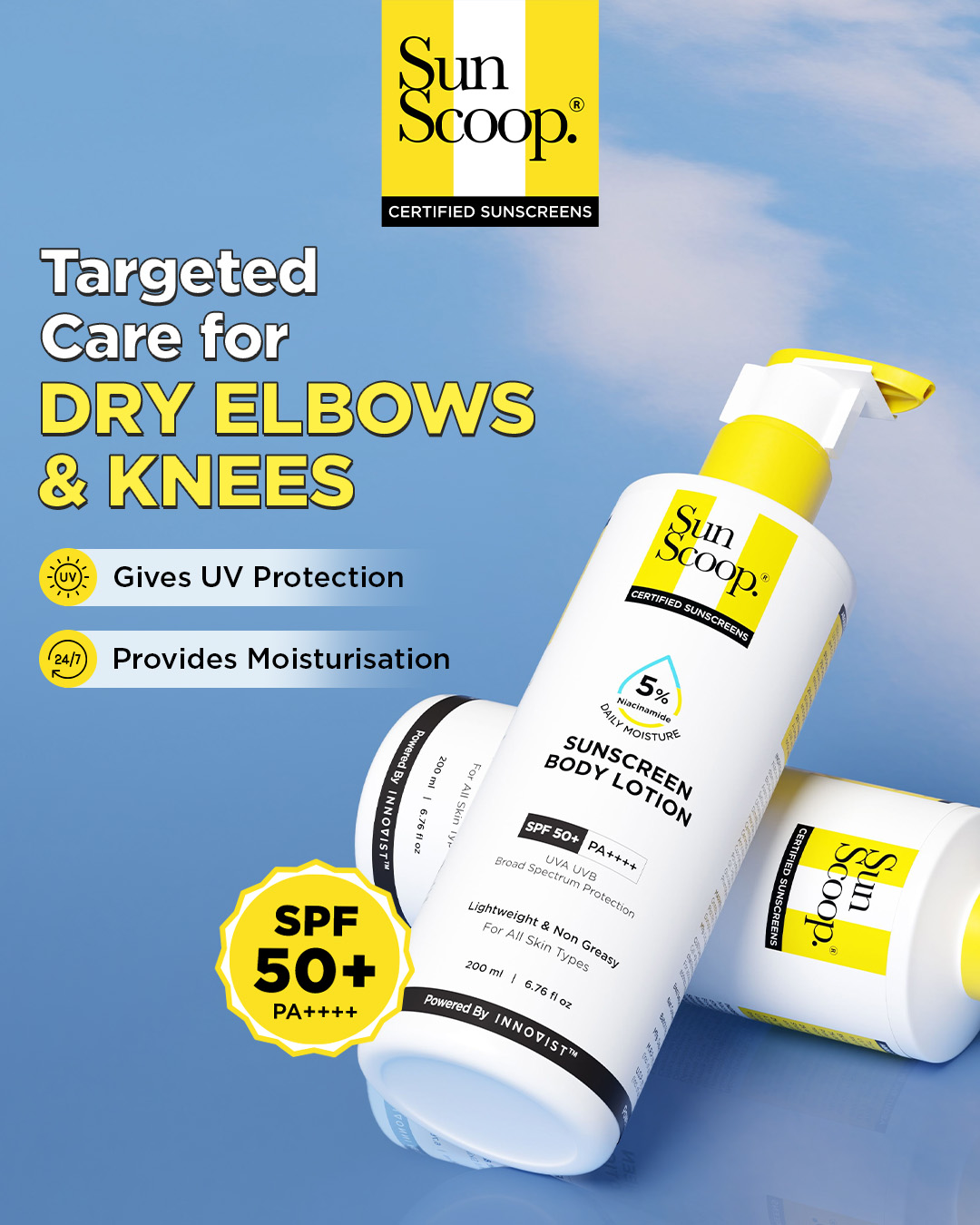 Sunscoop SPF Facebook ad