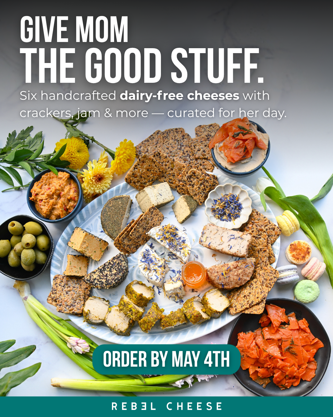 Rebel Cheese Facebook ad