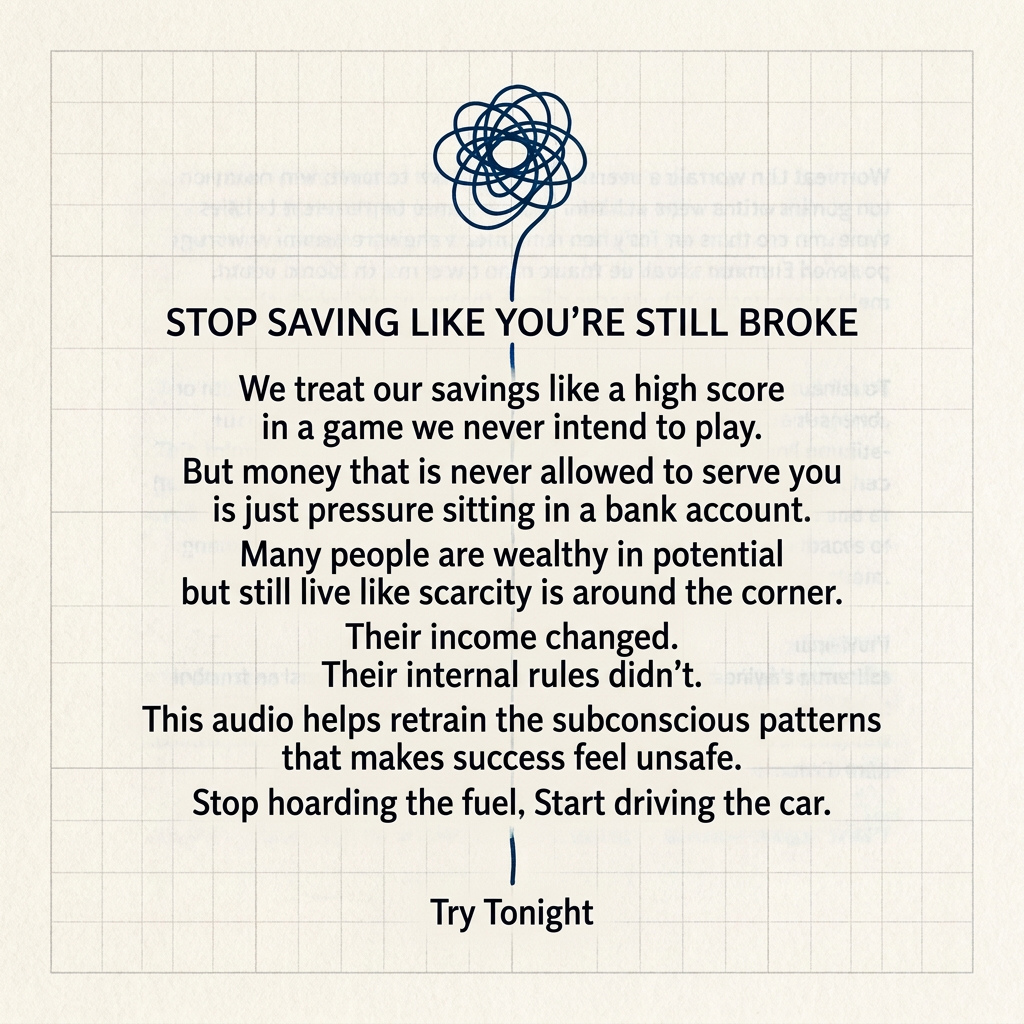 Millionaire Mindset Facebook ad: Stop Chasing Money. Attract It
