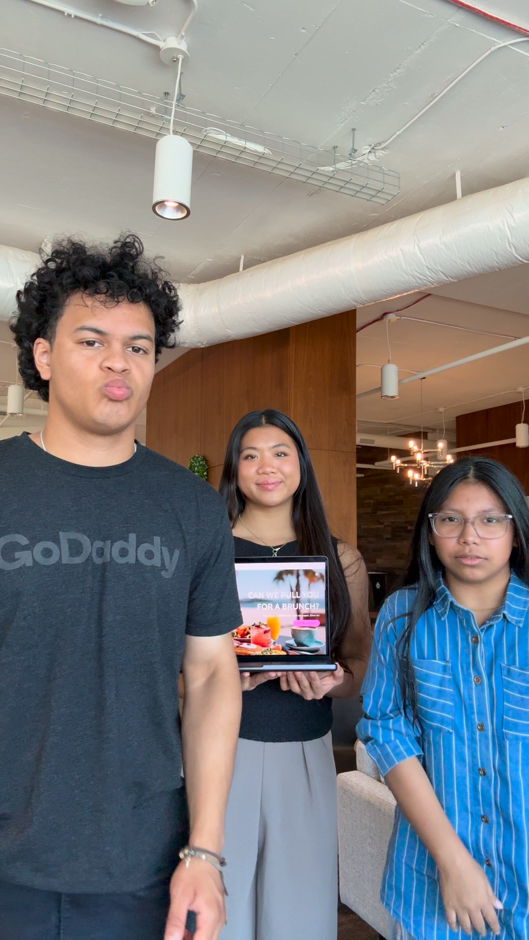 GoDaddy Facebook ad: Do it all, easily